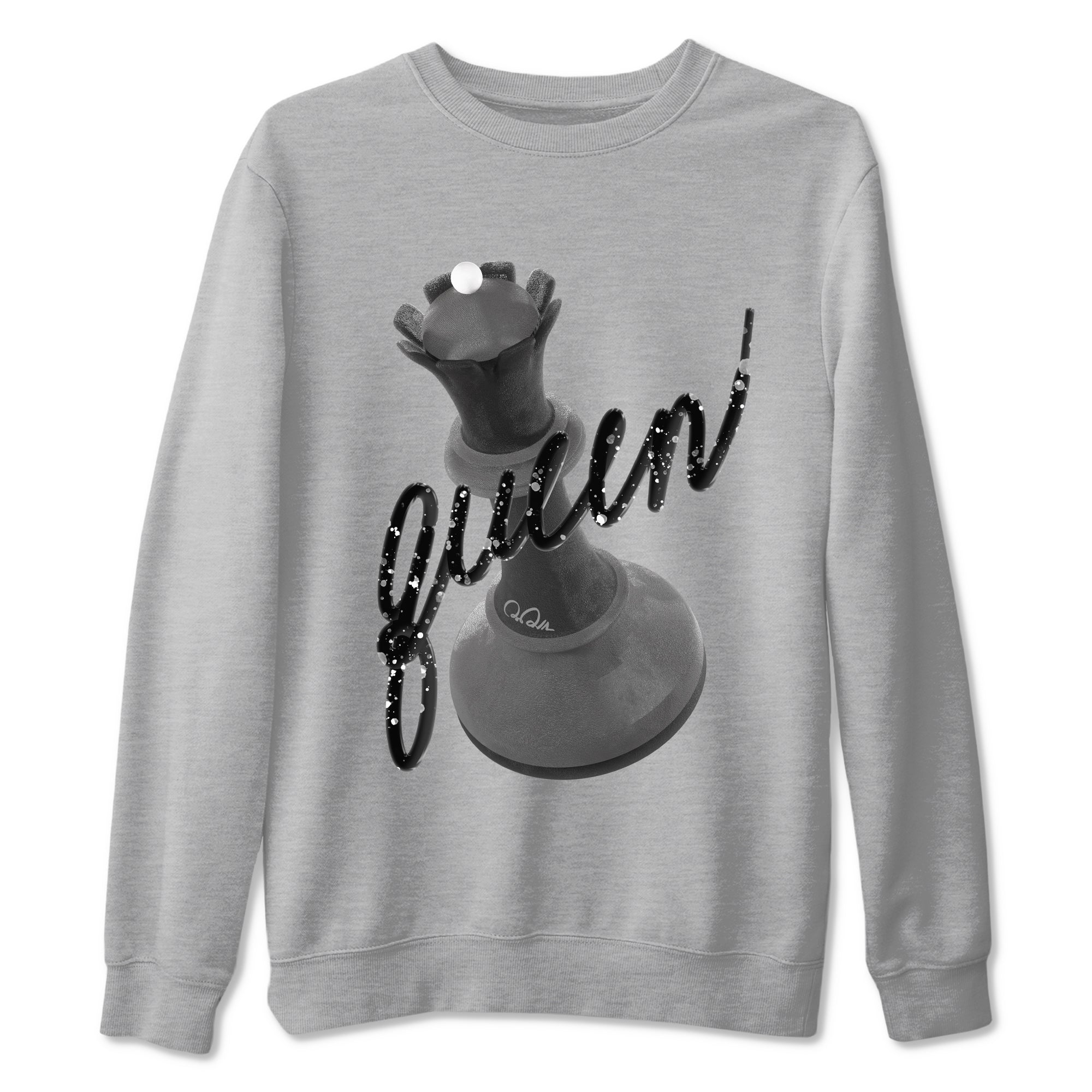 3D Queen snkmatch Tees - Air Jordan 4 Fear