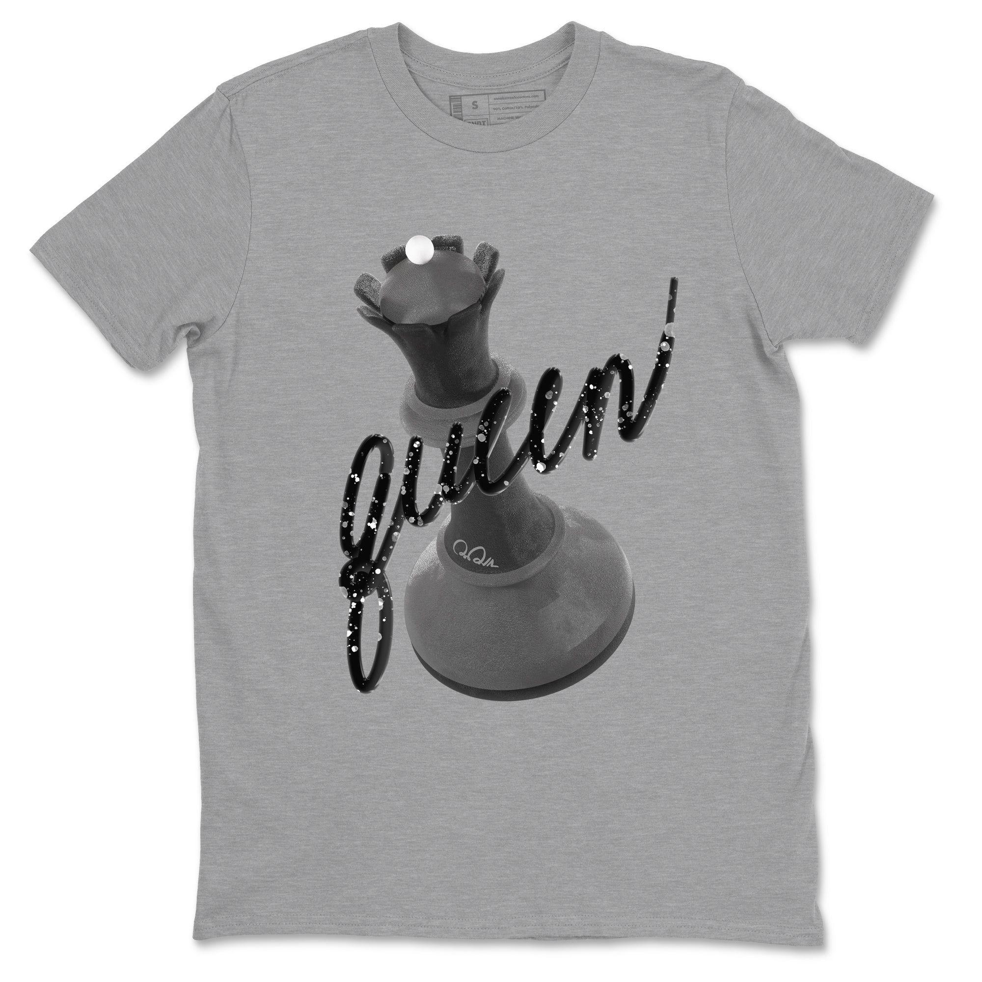 3D Queen snkmatch Tees - Air Jordan 4 Fear