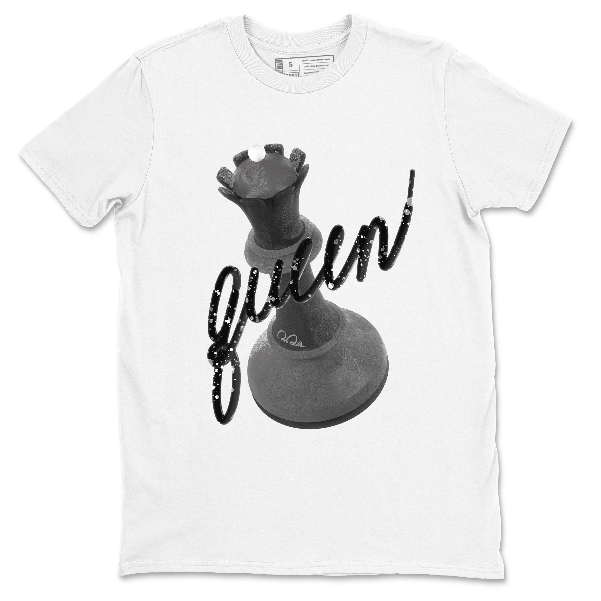 3D Queen snkmatch Tees - Air Jordan 4 Fear