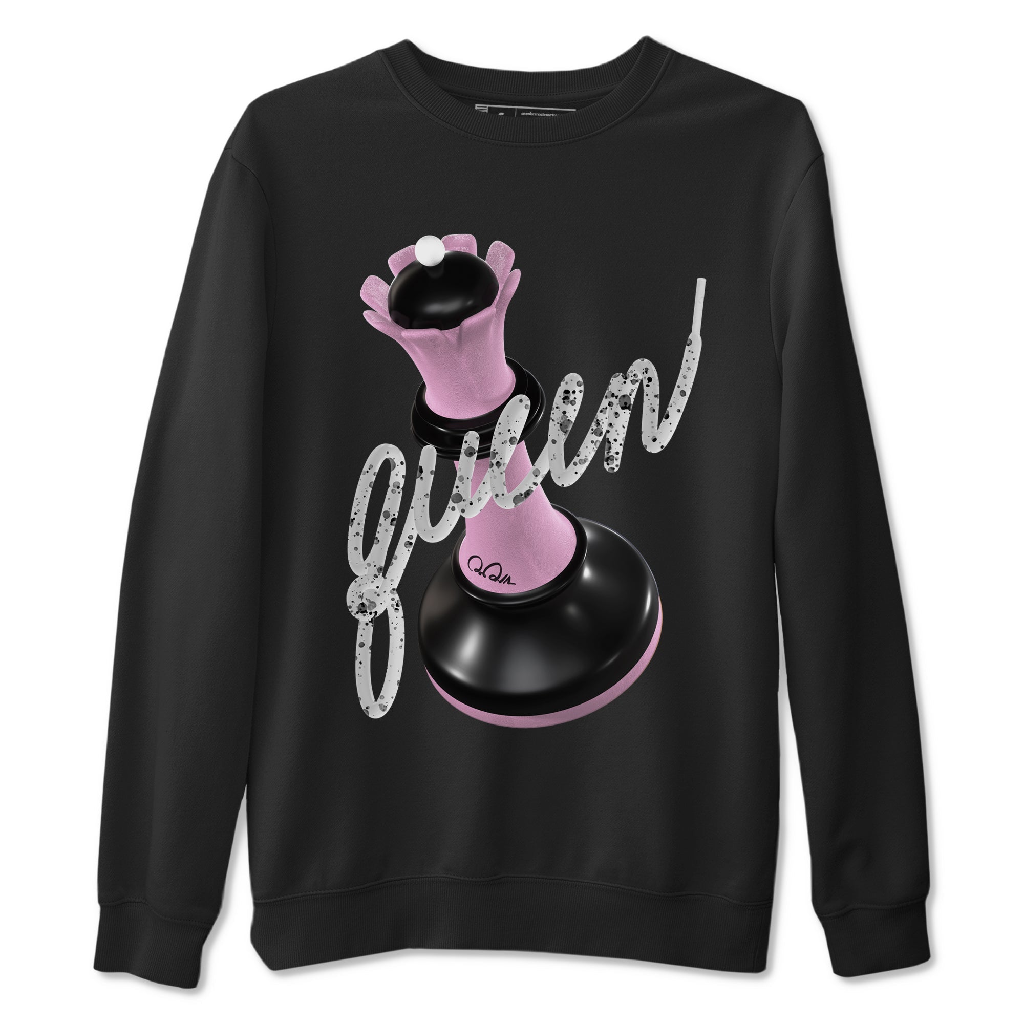 3D Queen snkmatch Tees - Air Jordan 4 Orchid