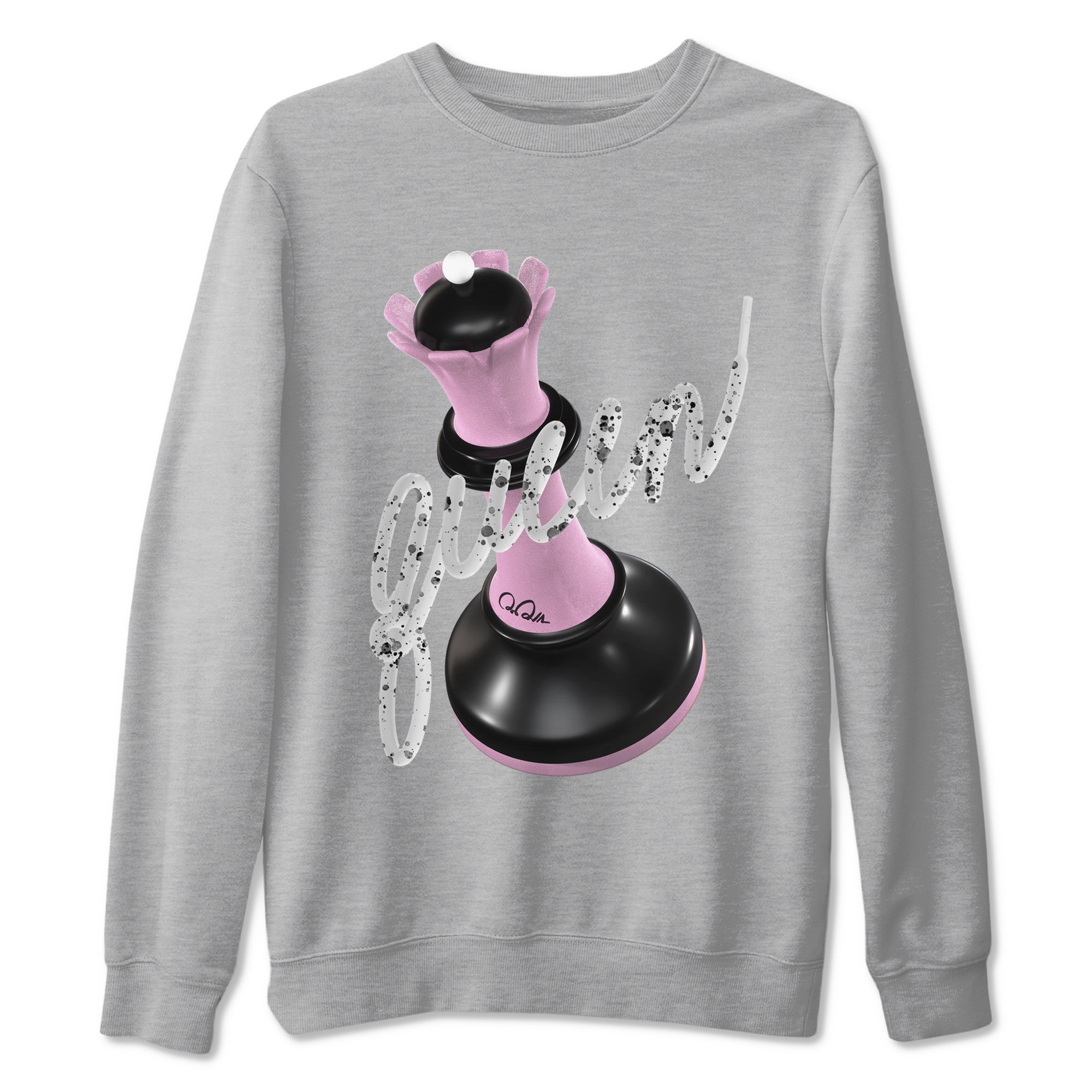 3D Queen snkmatch Tees - Air Jordan 4 Orchid