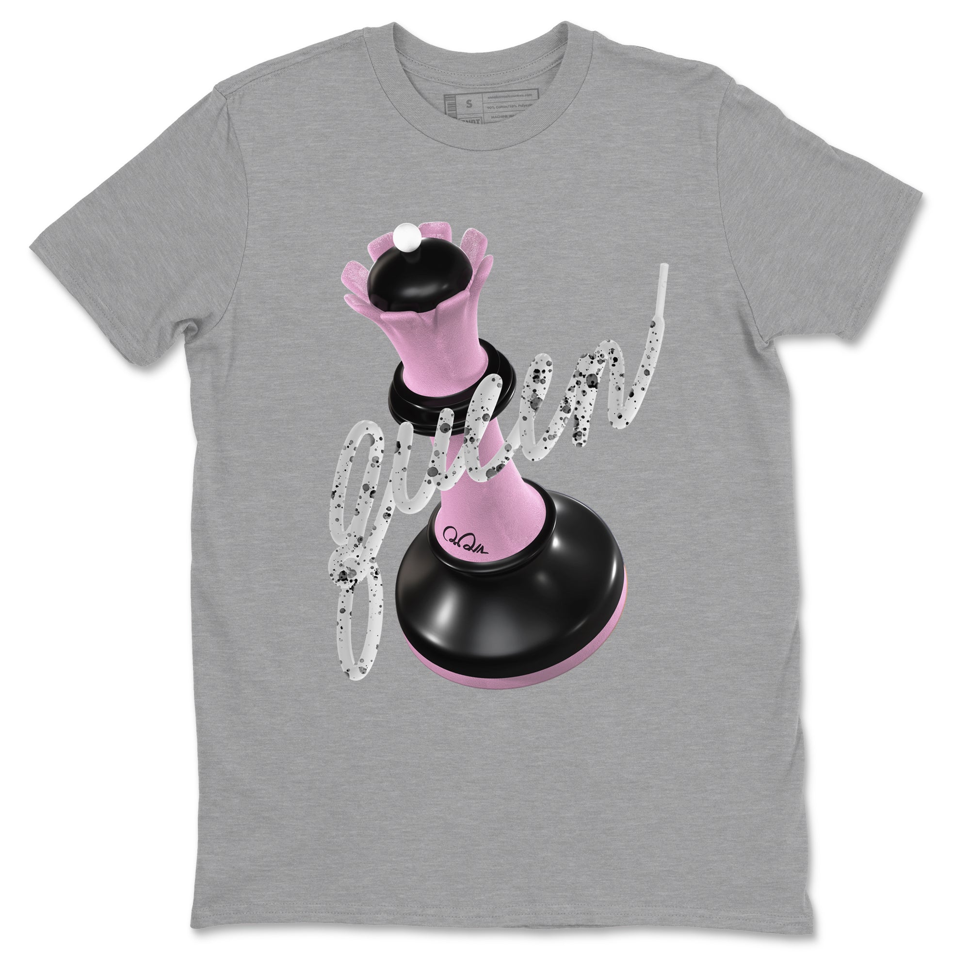 3D Queen snkmatch Tees - Air Jordan 4 Orchid