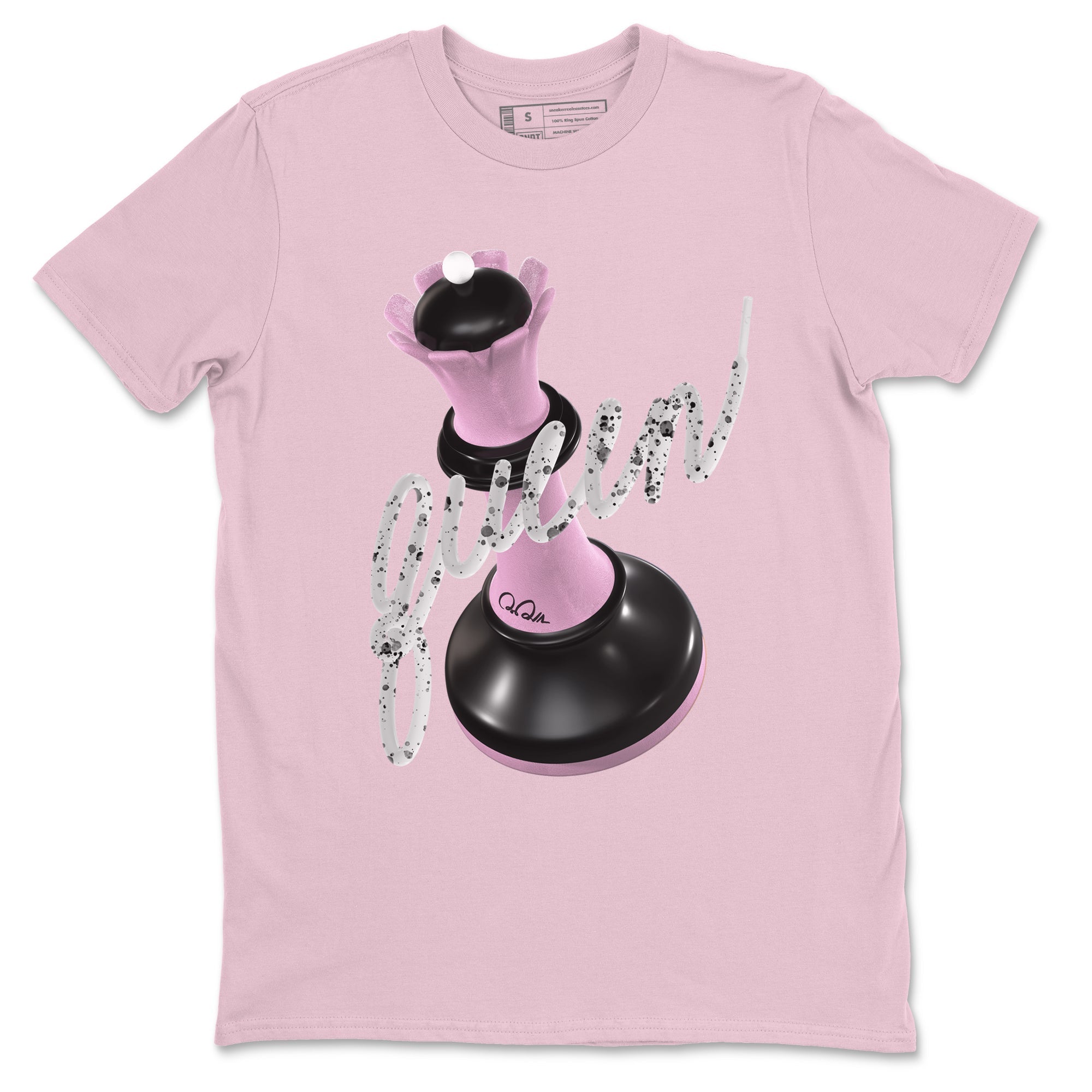 3D Queen snkmatch Tees - Air Jordan 4 Orchid