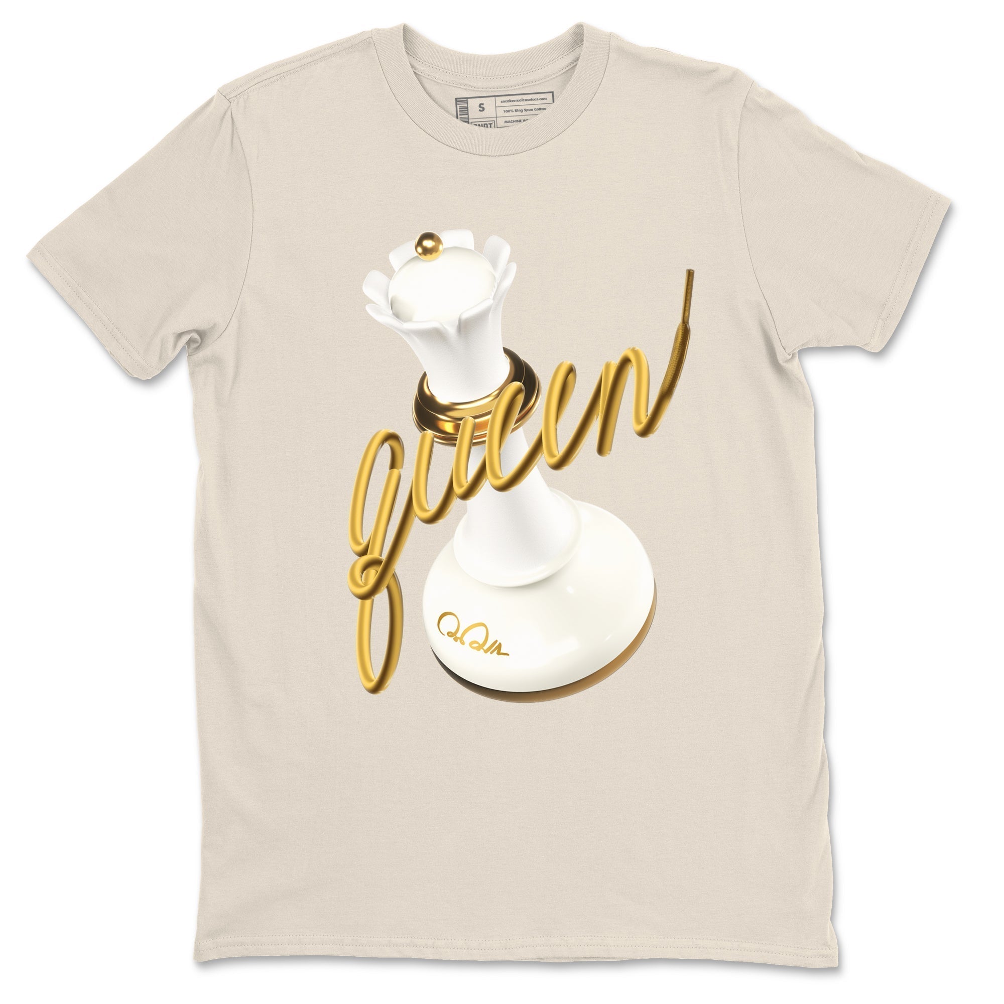 3D Queen snkmatch Tees - Air Jordan 4 Sail 2024