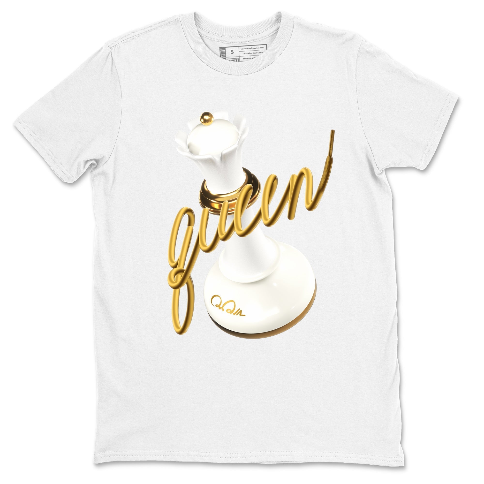 3D Queen snkmatch Tees - Air Jordan 4 Sail 2024