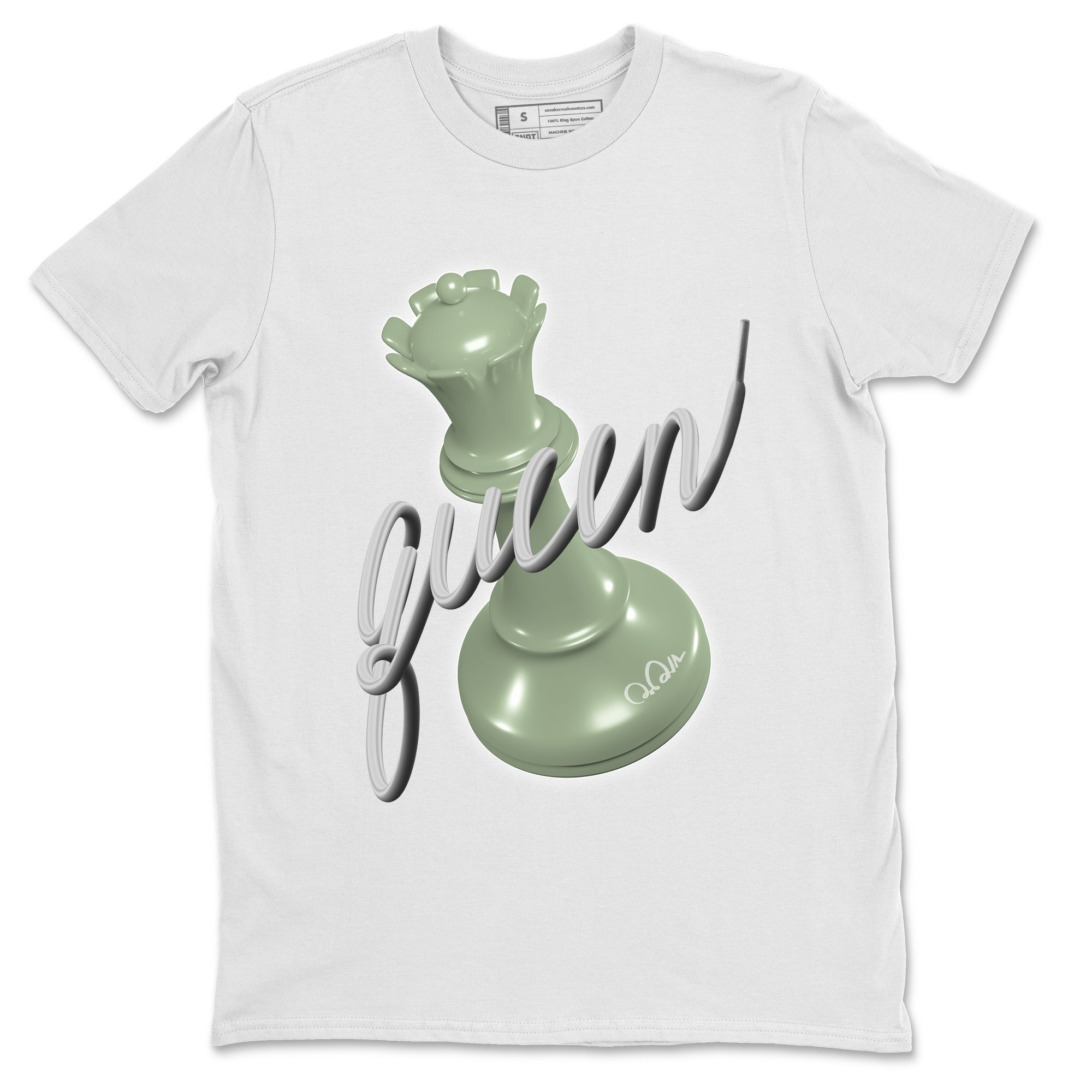 3D Queen Unisex Tops - Air Jordan 4 Seafoam