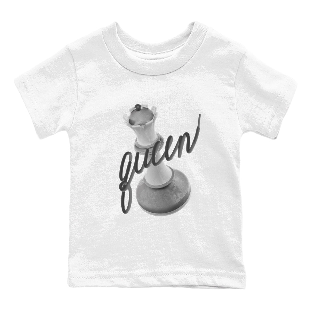 3D Queen snkmatch Tees Kids - Air Jordan 4 Wet Cement