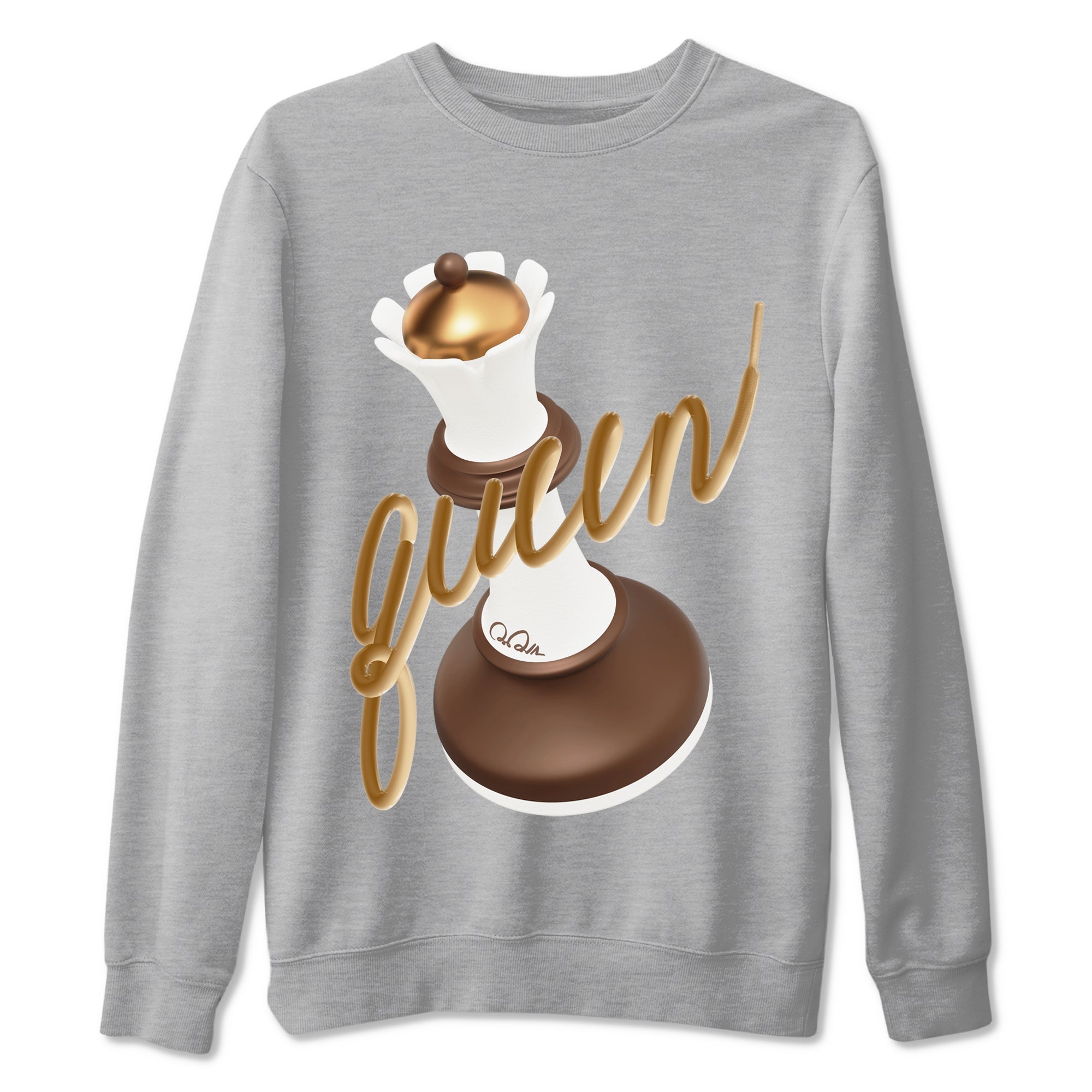 3D Queen snkmatch Tees - Air Jordan 5 Golden Ticket