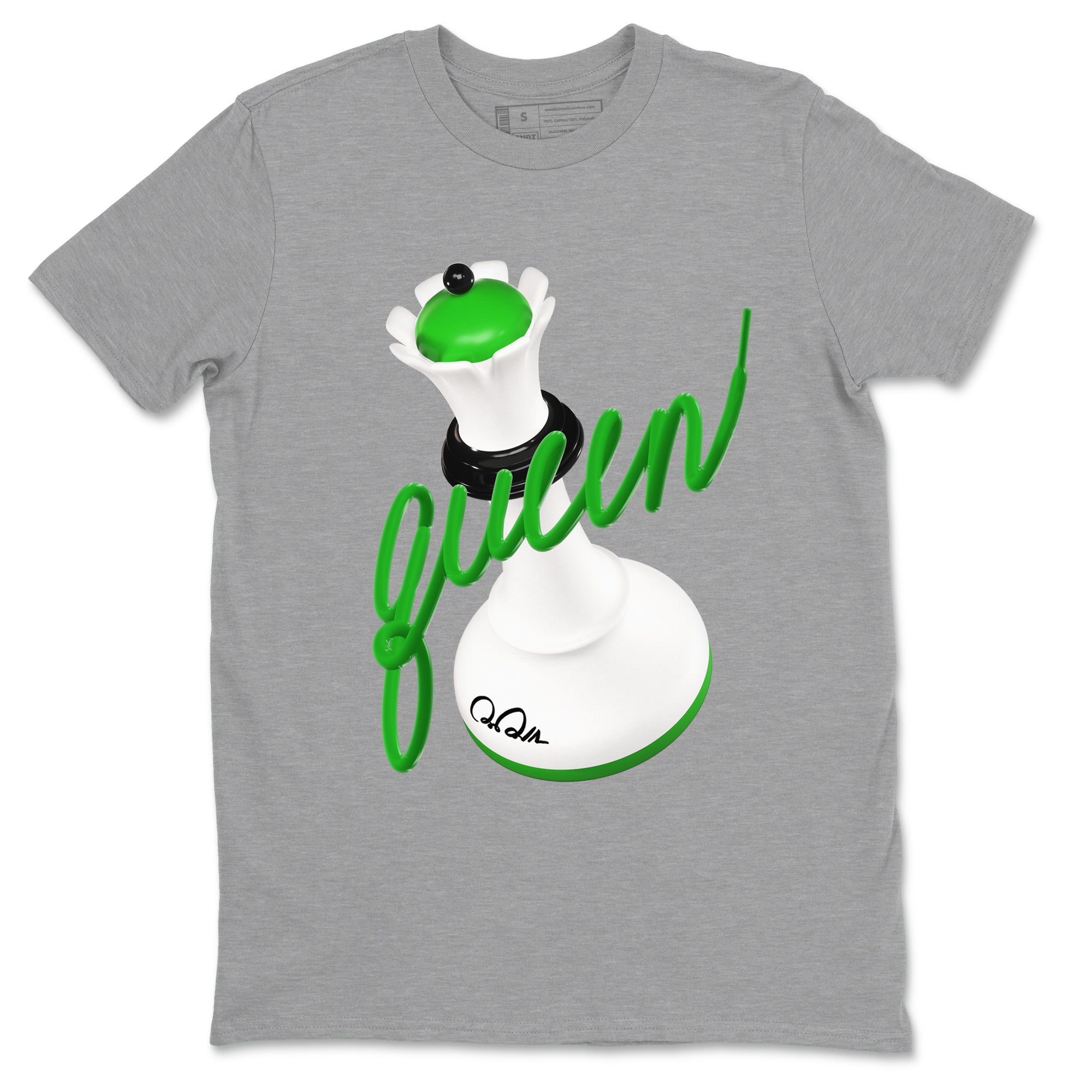 3D Queen snkmatch Tees - Air Jordan 5 Lucky Green