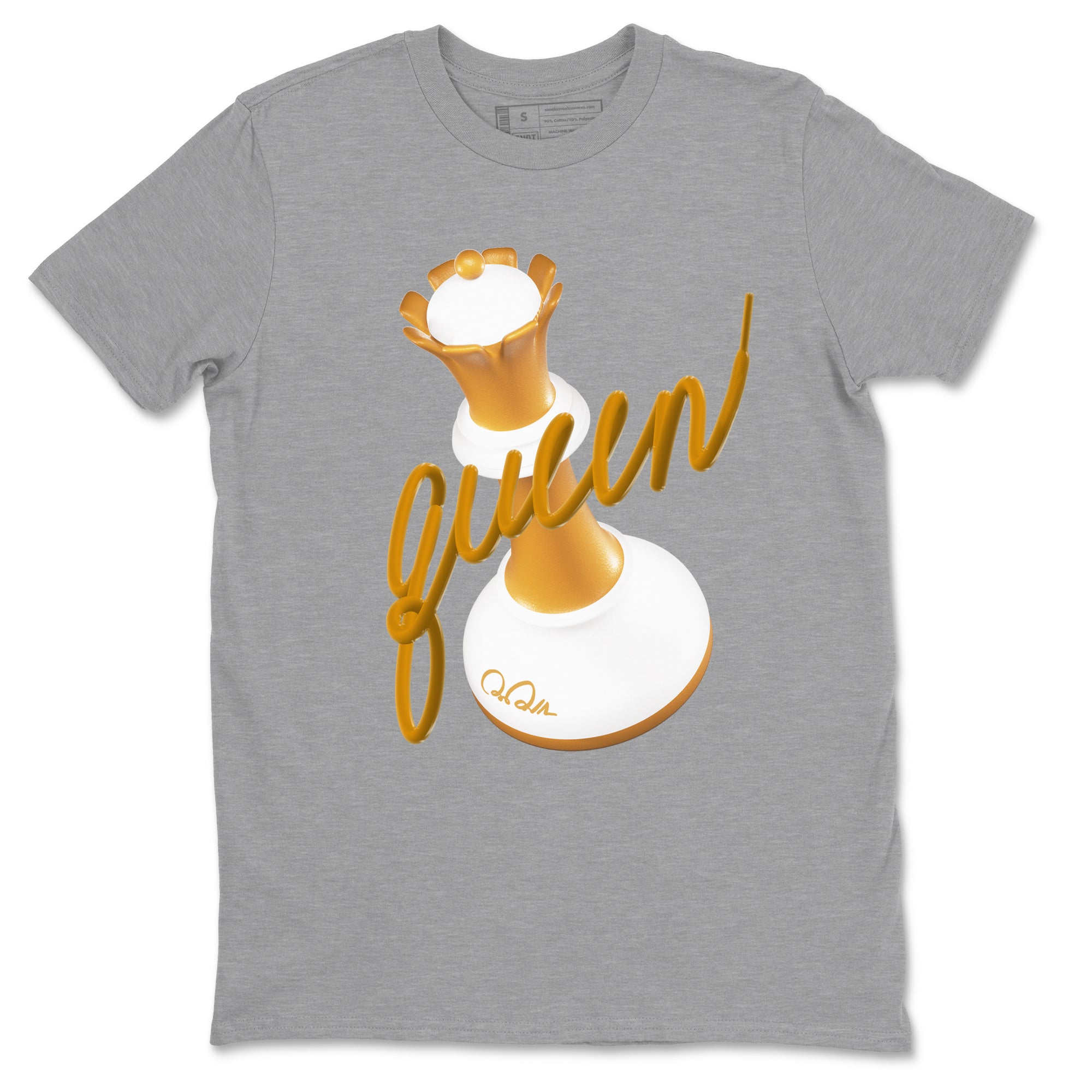 3D Queen snkmatch Tees - Dunk Dark Curry
