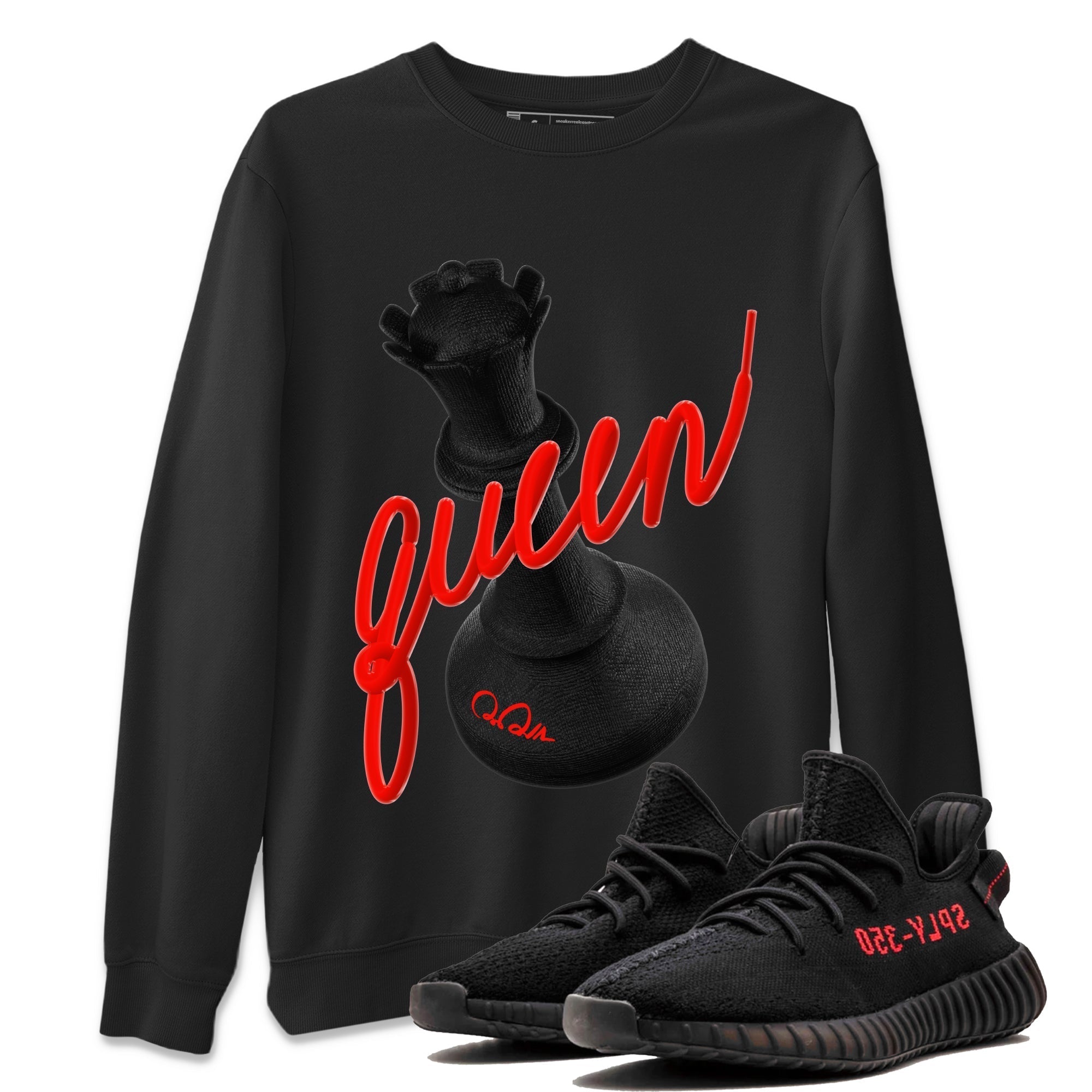 3D Queen snkmatch Tee - Yeezy 350 Bred