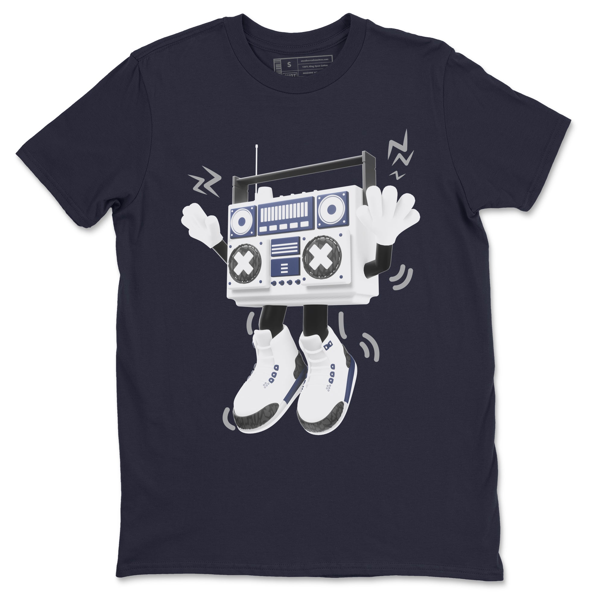 90s Radio Boy snkmatch Tees - Air Jordan 3 Midnight Navy 2023