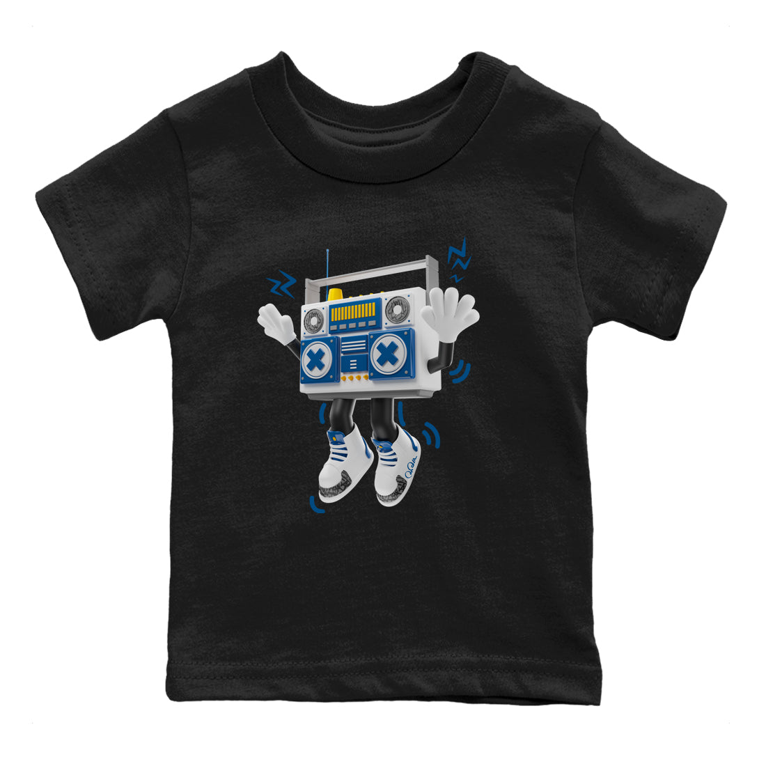 90s Radio Boy Kids Tops - Air Jordan 3 Wizards