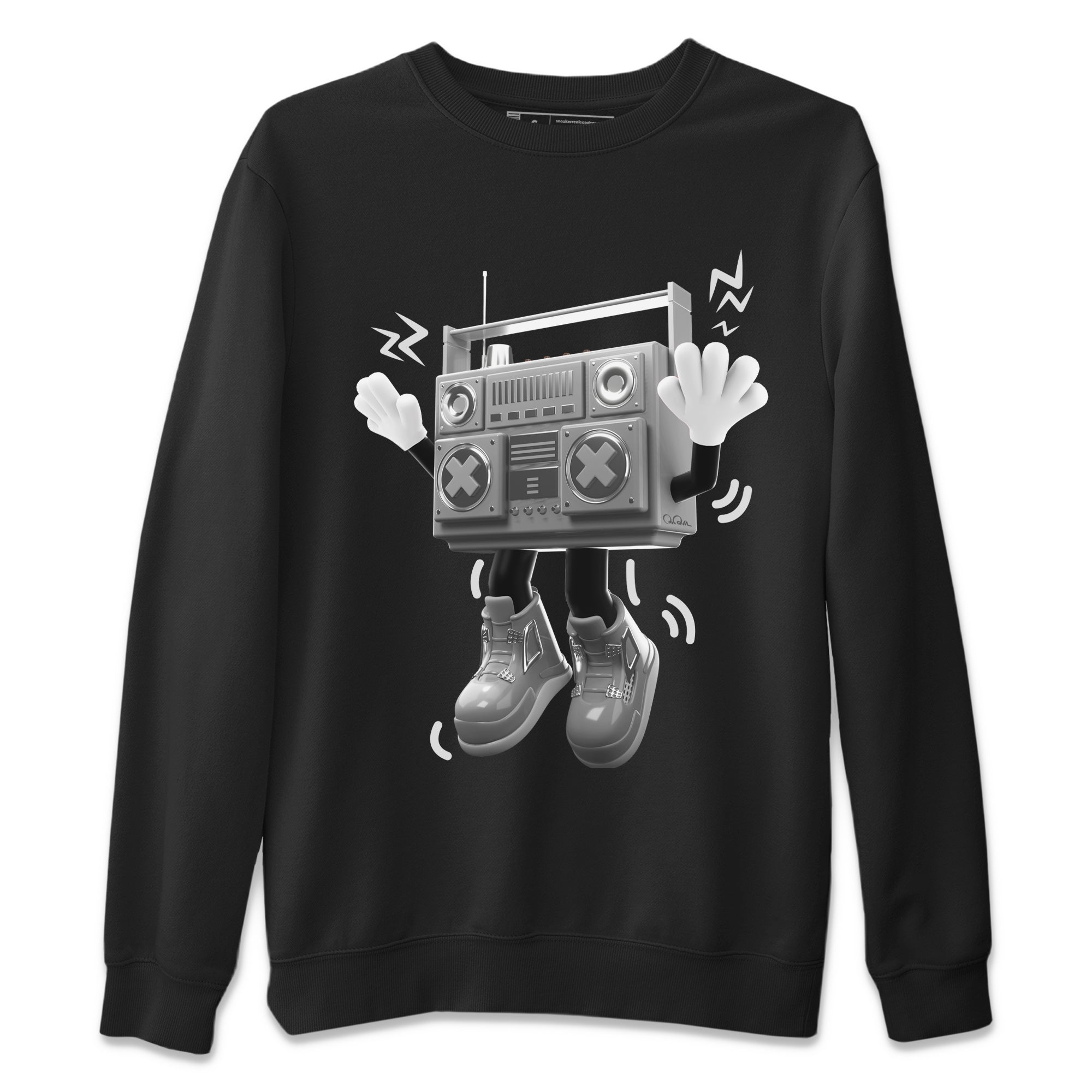 90s Radio Boy snkmatch Tee - Air Jordan 4 Frozen Moments