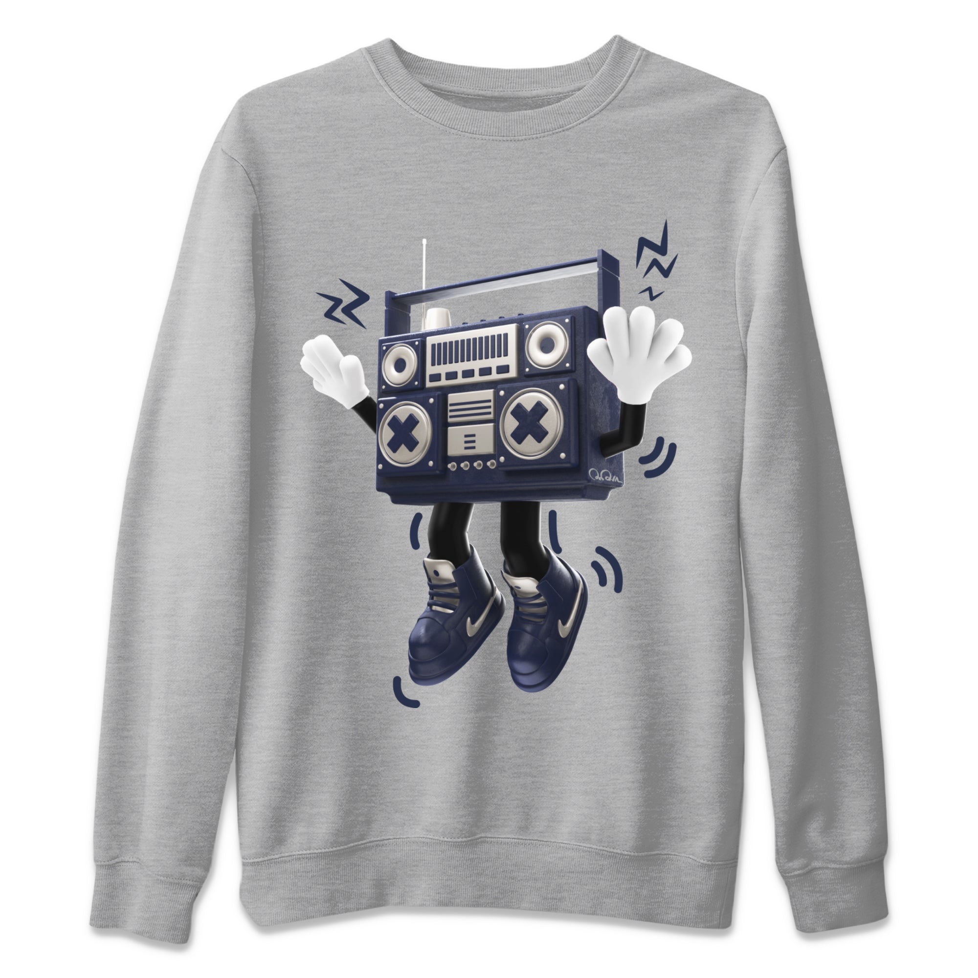 90s Radio Boy Unisex Tops - Air Jordan 5 Georgetown