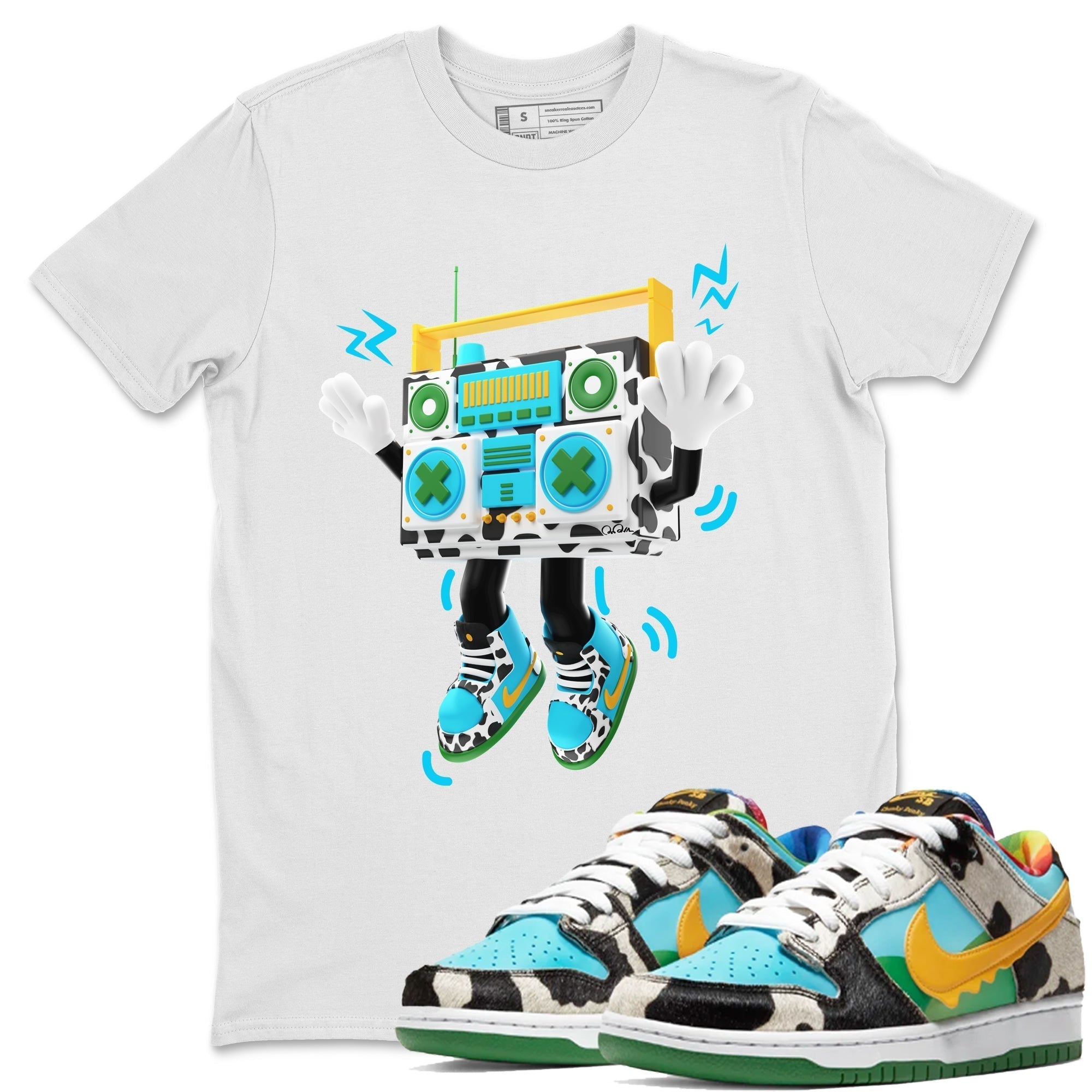 90s Radio Boy Unisex Tops - Dunk Chunky Dunky