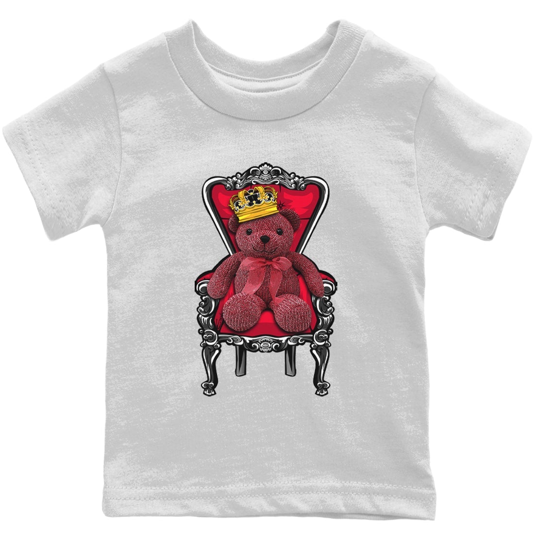 Royal Bear Kids Tops - Air Jordan 4 Red Thunder