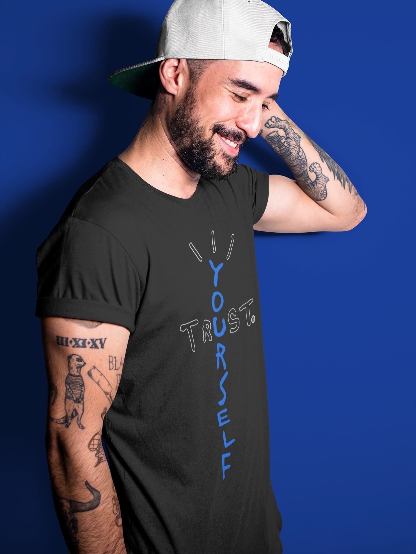 Trust Yourself Unisex Tops - Air Jordan 5 Racer Blue