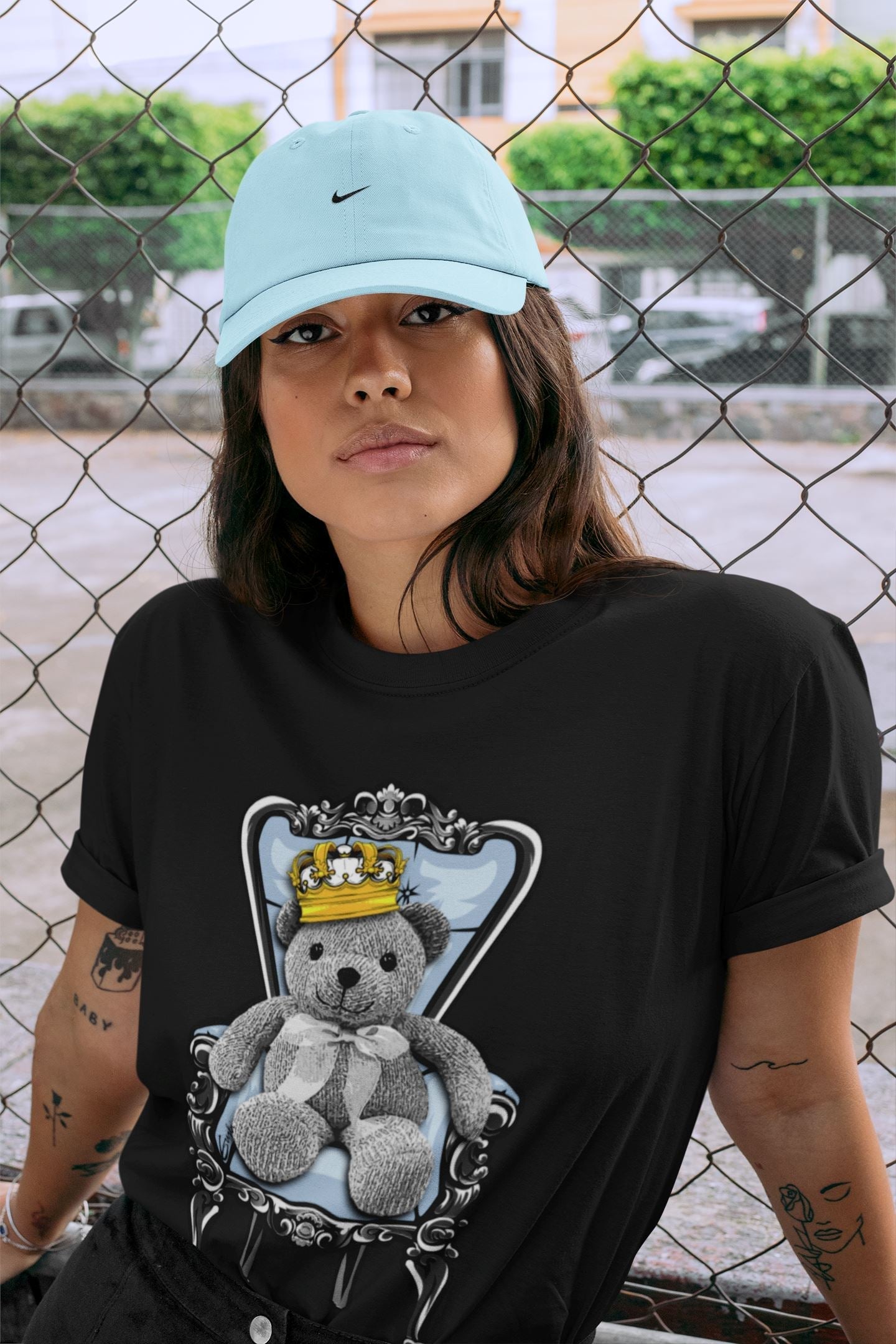 Royal Bear Unisex Tops - Air Jordan 11 Cool Grey