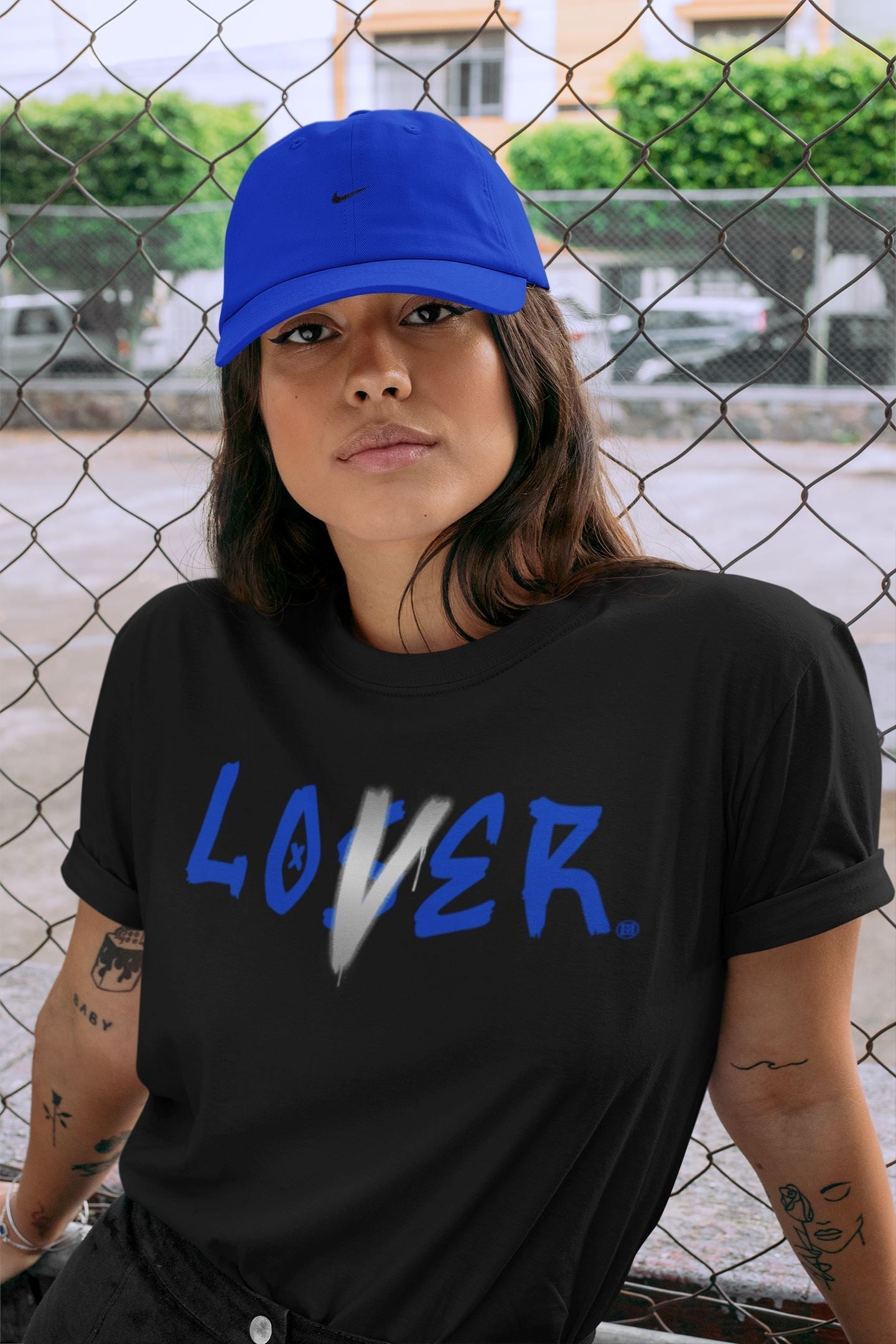 Loser Lover Unisex Tops - Air Jordan 5 Racer Blue