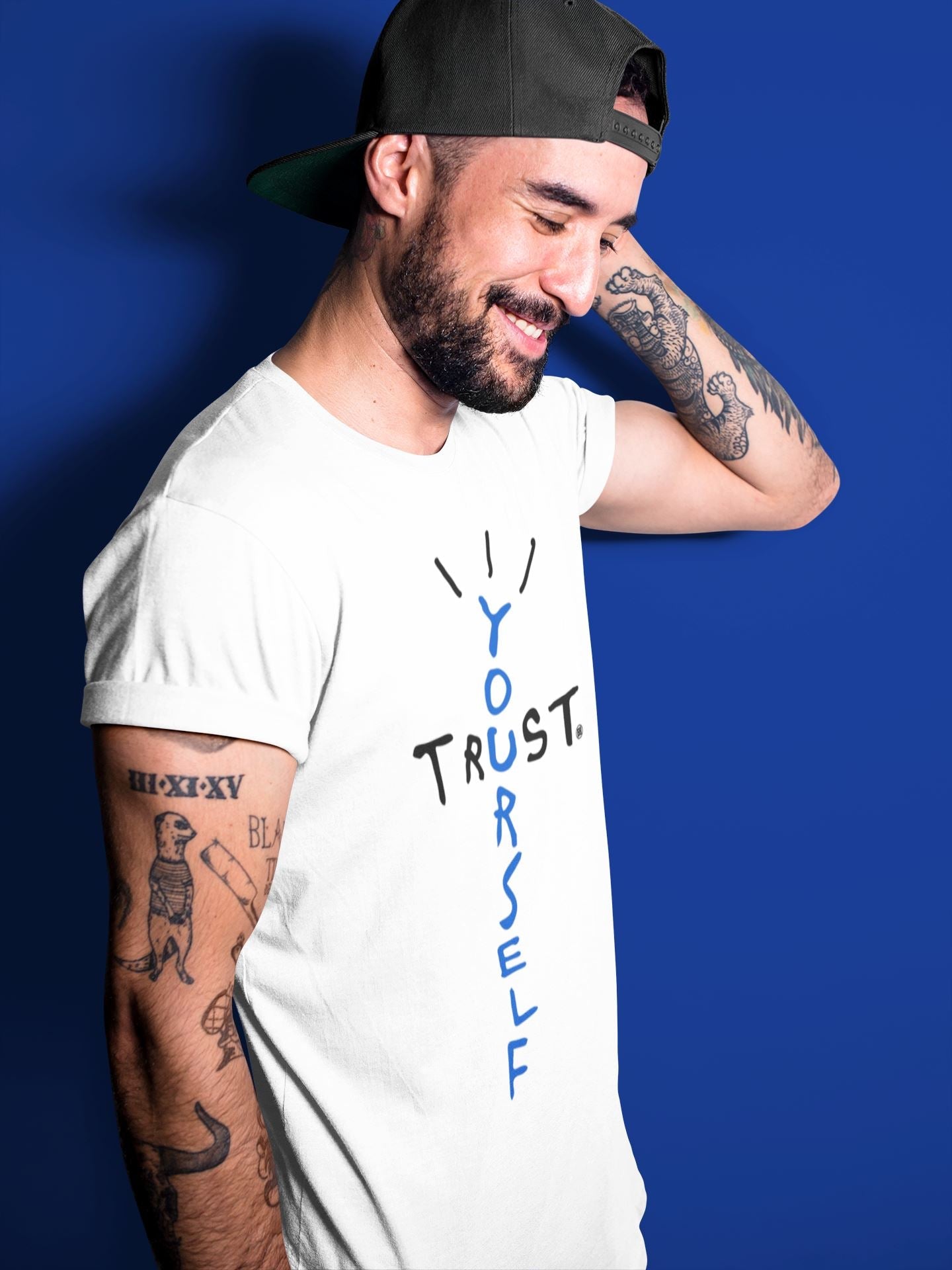 Trust Yourself Unisex Tops - Air Jordan 5 Racer Blue