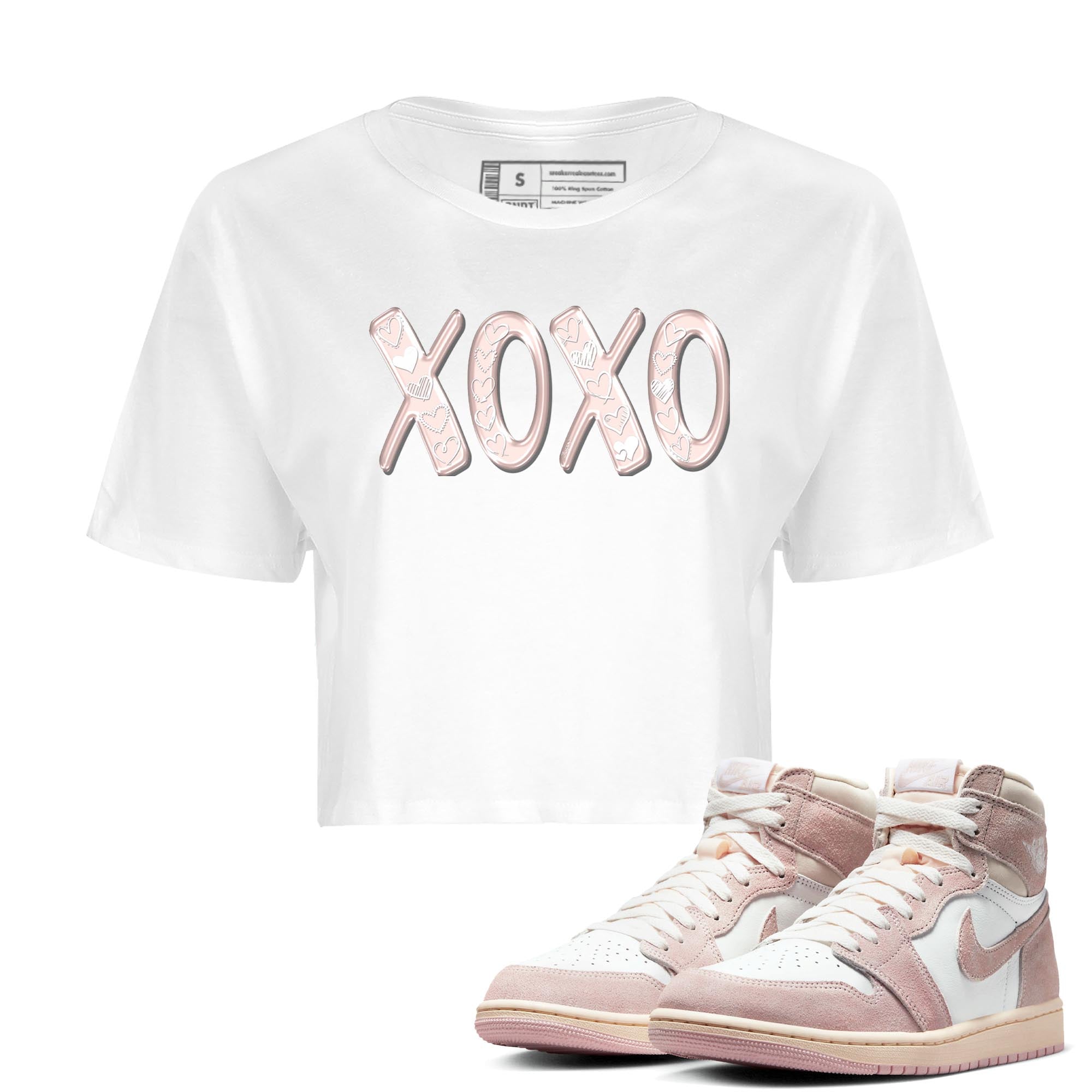XOXO Women's Tops - Air Jordan 1 Washed Pink