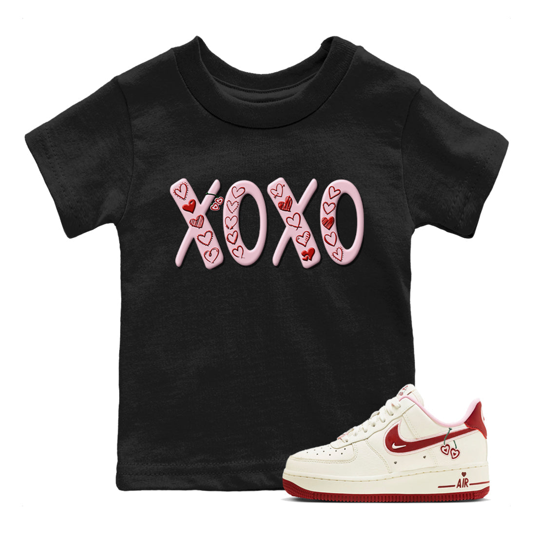 XOXO Kids Tops - Air Force 1 Valentines Day