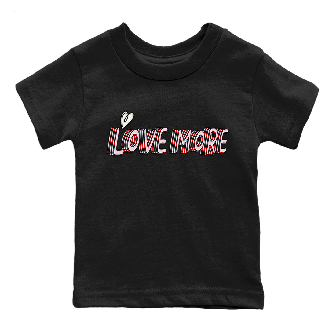 Love More Kids Tops - Air Force 1 Valentines Day