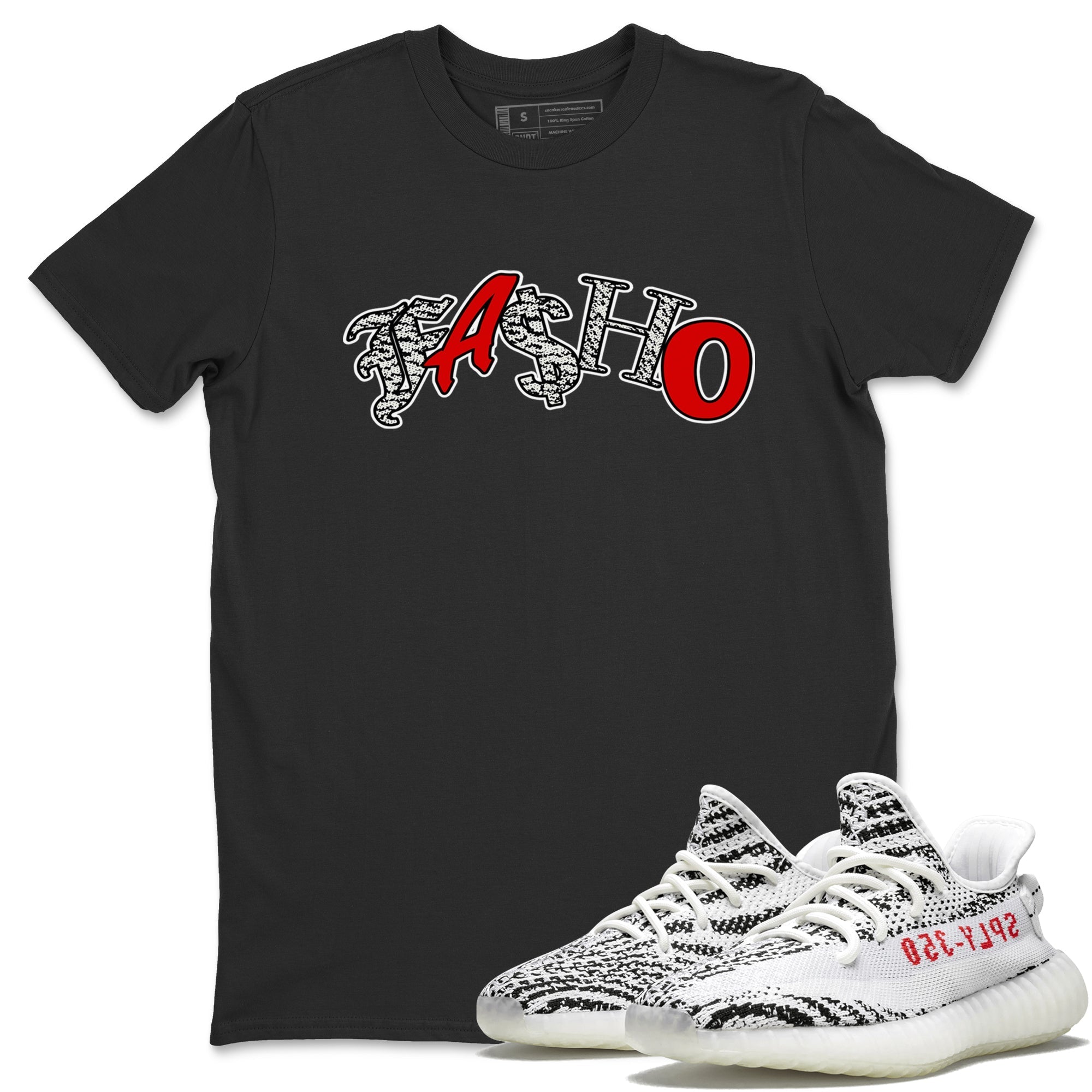 Fasho Unisex Tops - Yeezy 350 Zebra