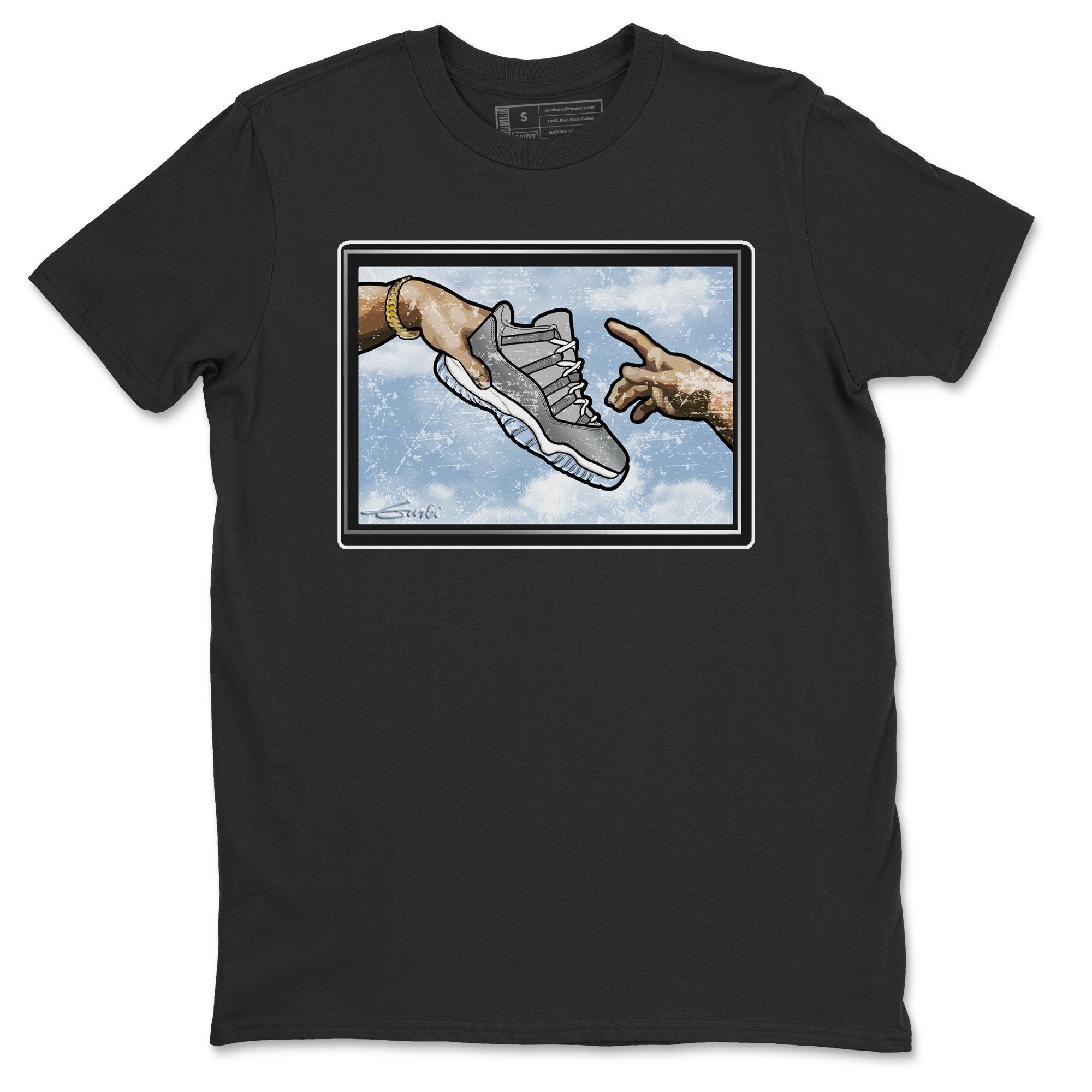 Adam's Creation Unisex Tops - Air Jordan 11 Cool Grey