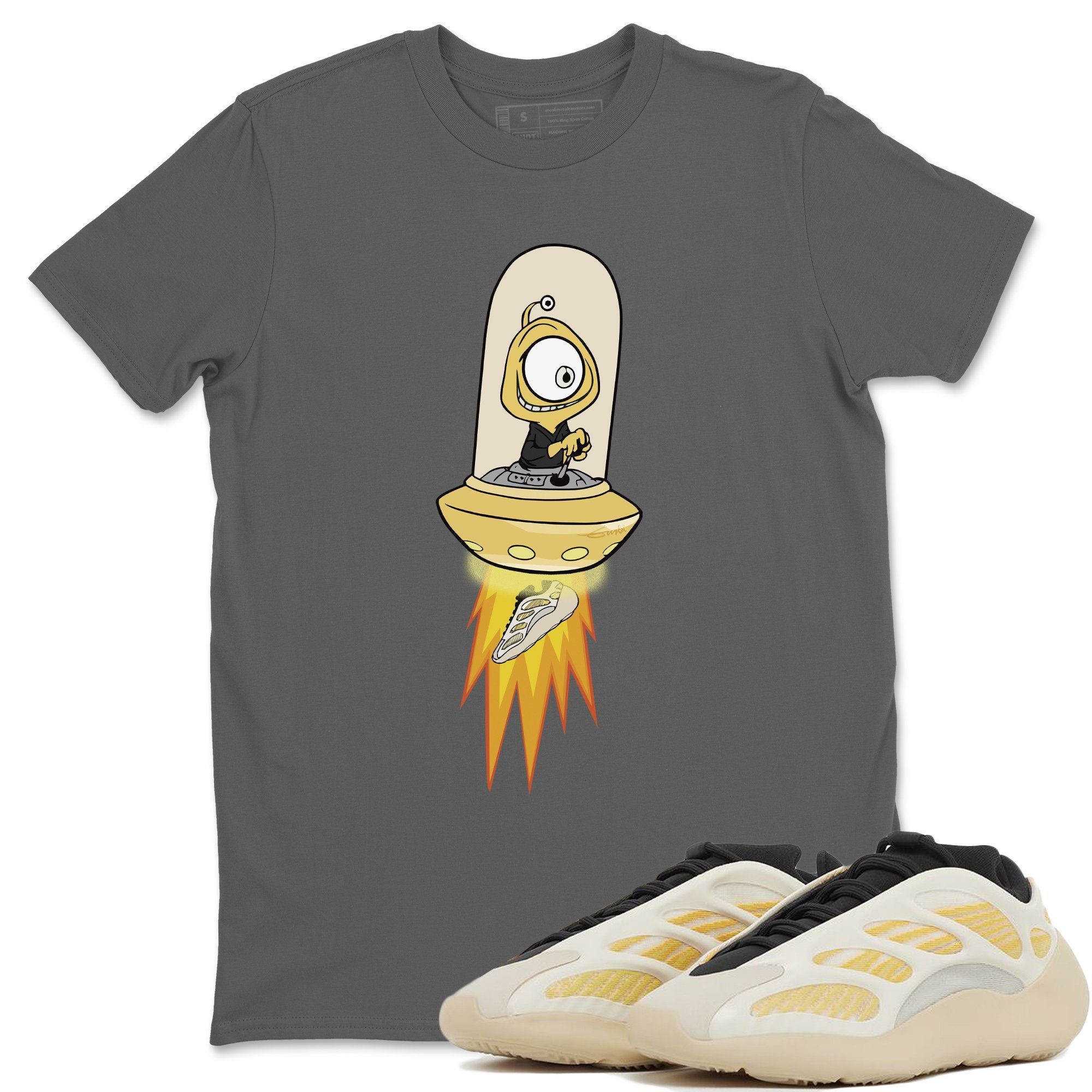 Alien Unisex Tops - Yeezy 700 Safflower