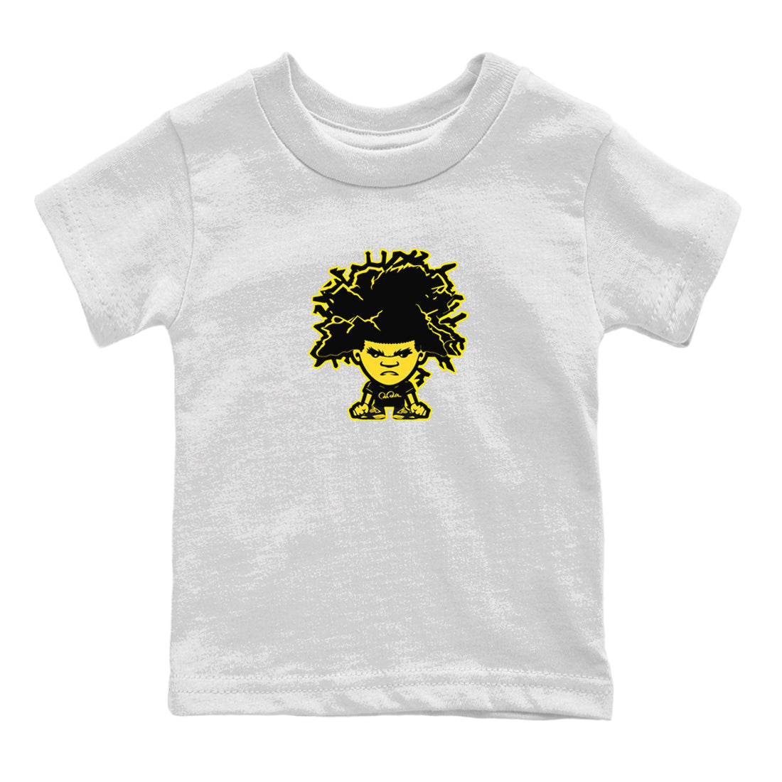 Afro Boy Kids Tops - Air Jordan 4 Thunder
