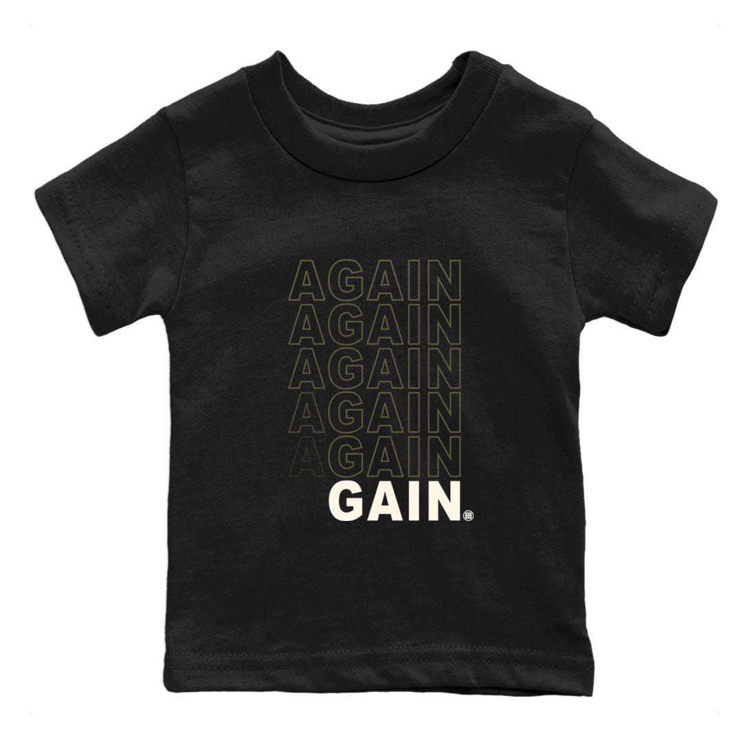 Again Gain snkmatch Tee Kids - Air Jordan 1 Travis Scott Golf