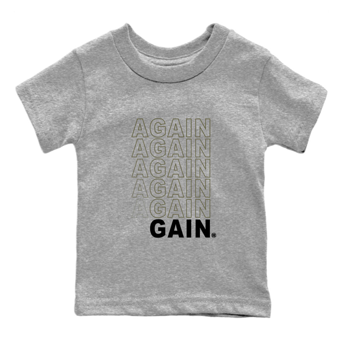 Again Gain snkmatch Tee Kids - Air Jordan 1 Travis Scott Golf
