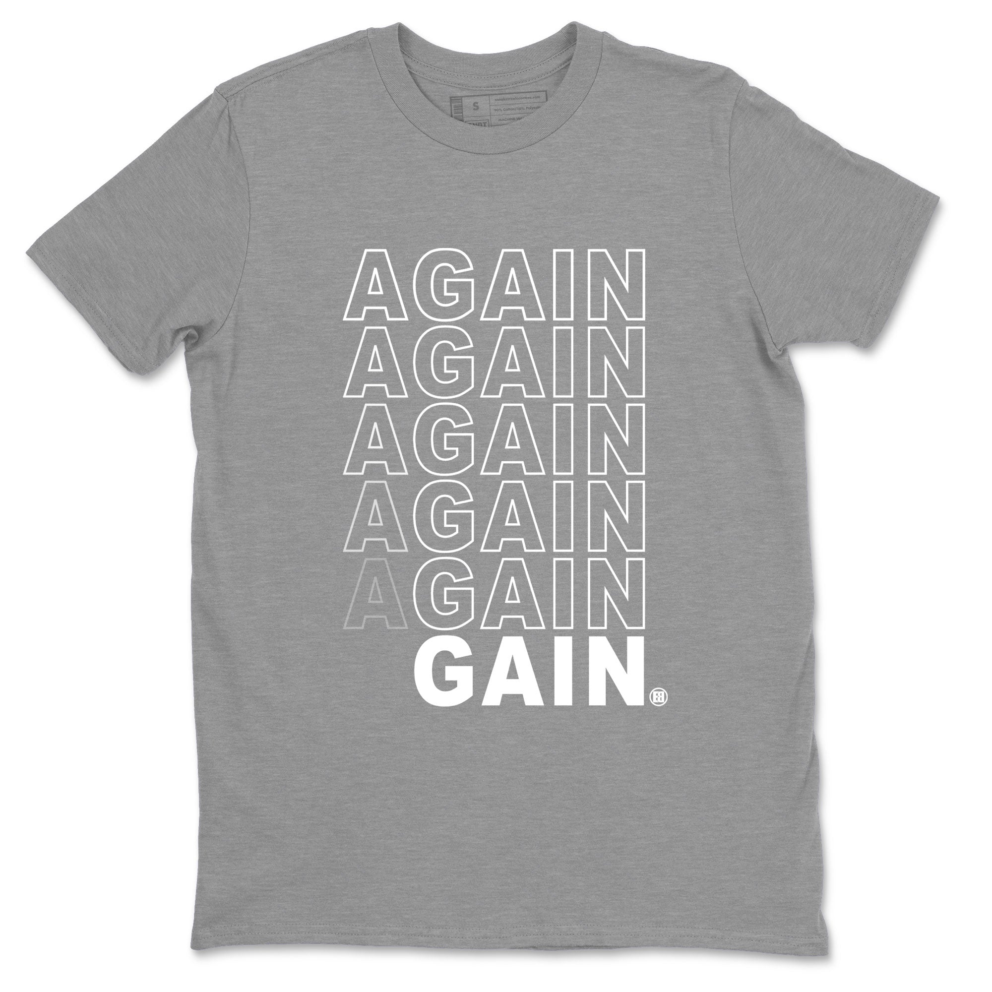 Again Gain snkmatch Tee - Air Jordan 4 Frozen Moments