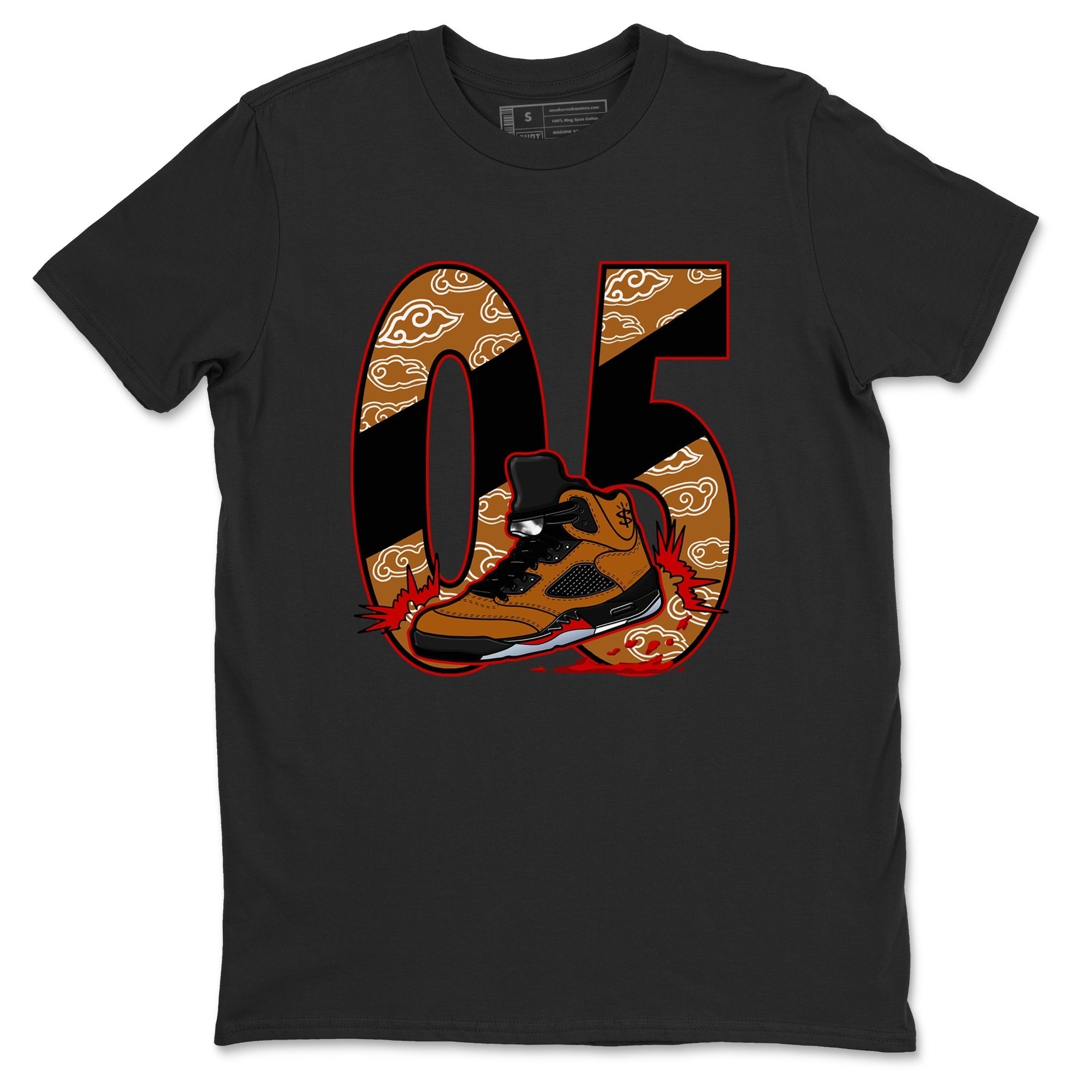 Aggressive Dribble snkmatch Tees - Air Jordan 5 Archaeo Brown