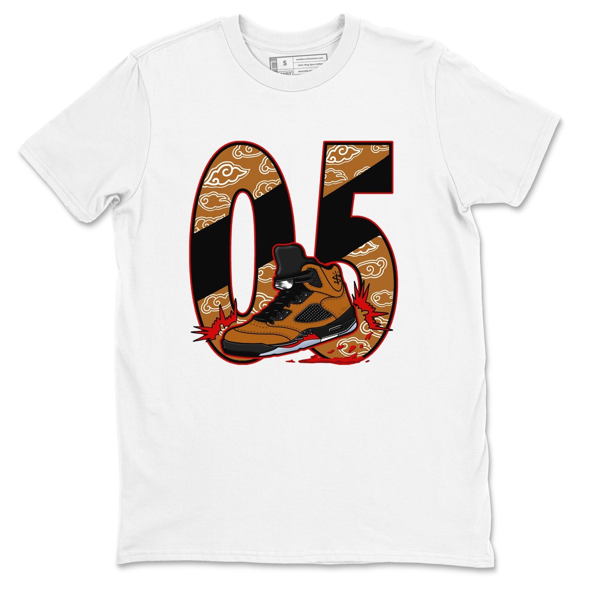 Aggressive Dribble snkmatch Tees - Air Jordan 5 Archaeo Brown