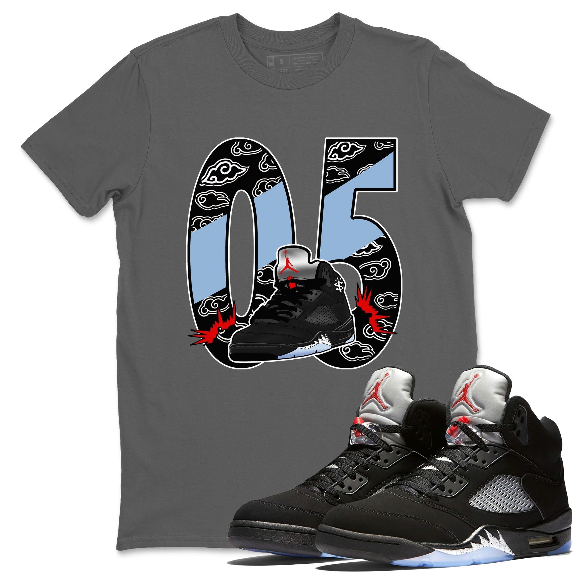 Aggressive Dribble snkmatch Tees - Air Jordan 5 Reimagined