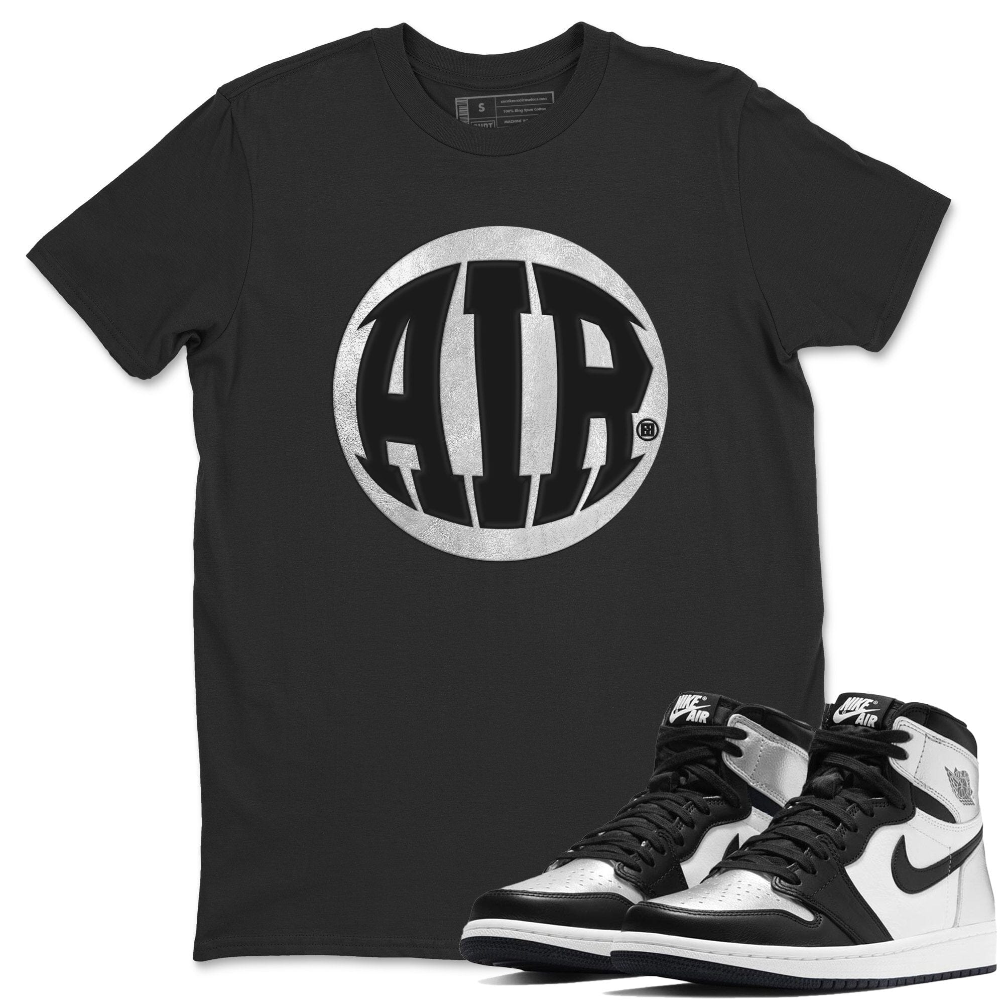 Air Unisex Tops - Air Jordan 1 Silver Toe