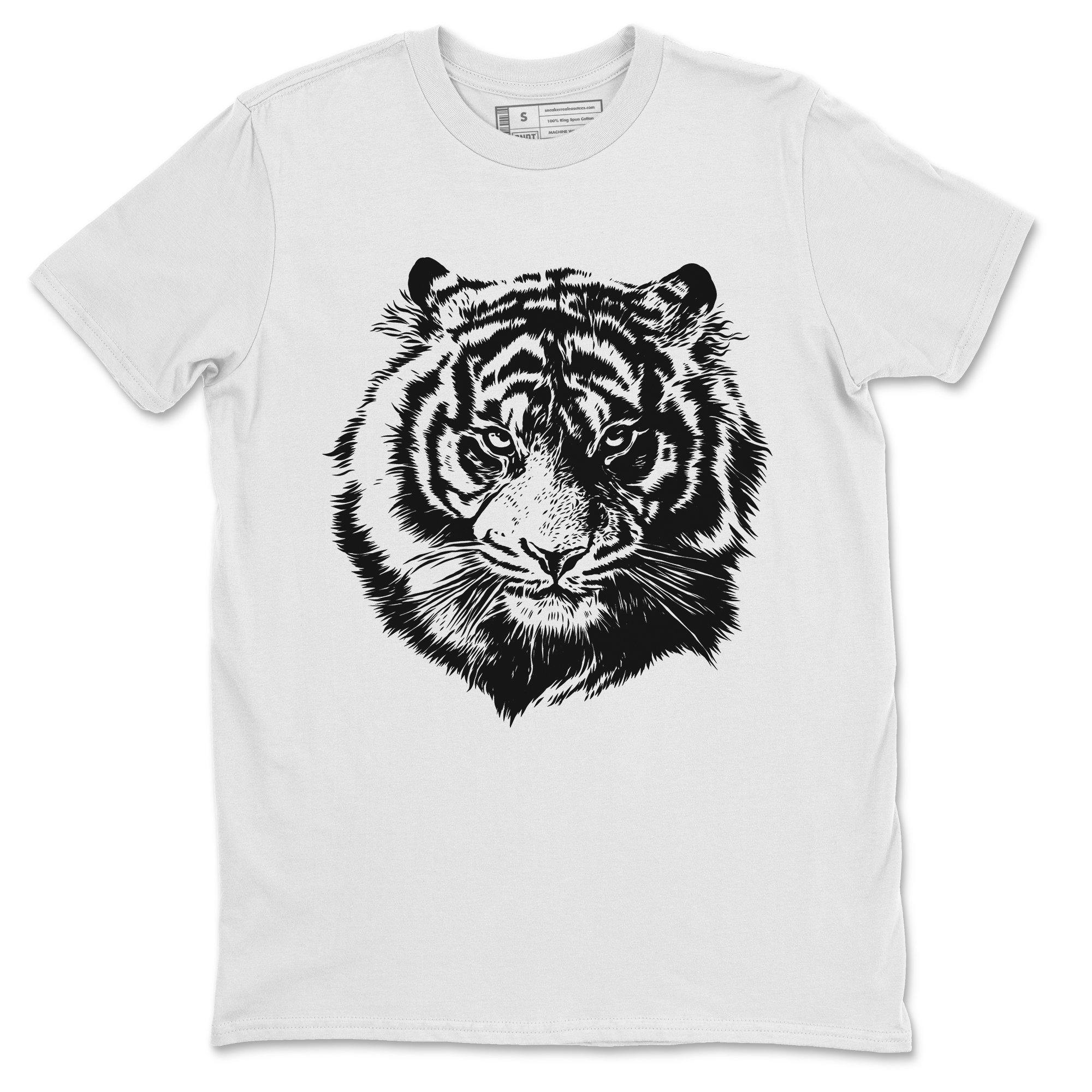 Tiger Unisex Tops - Air Jordan 1 Black White