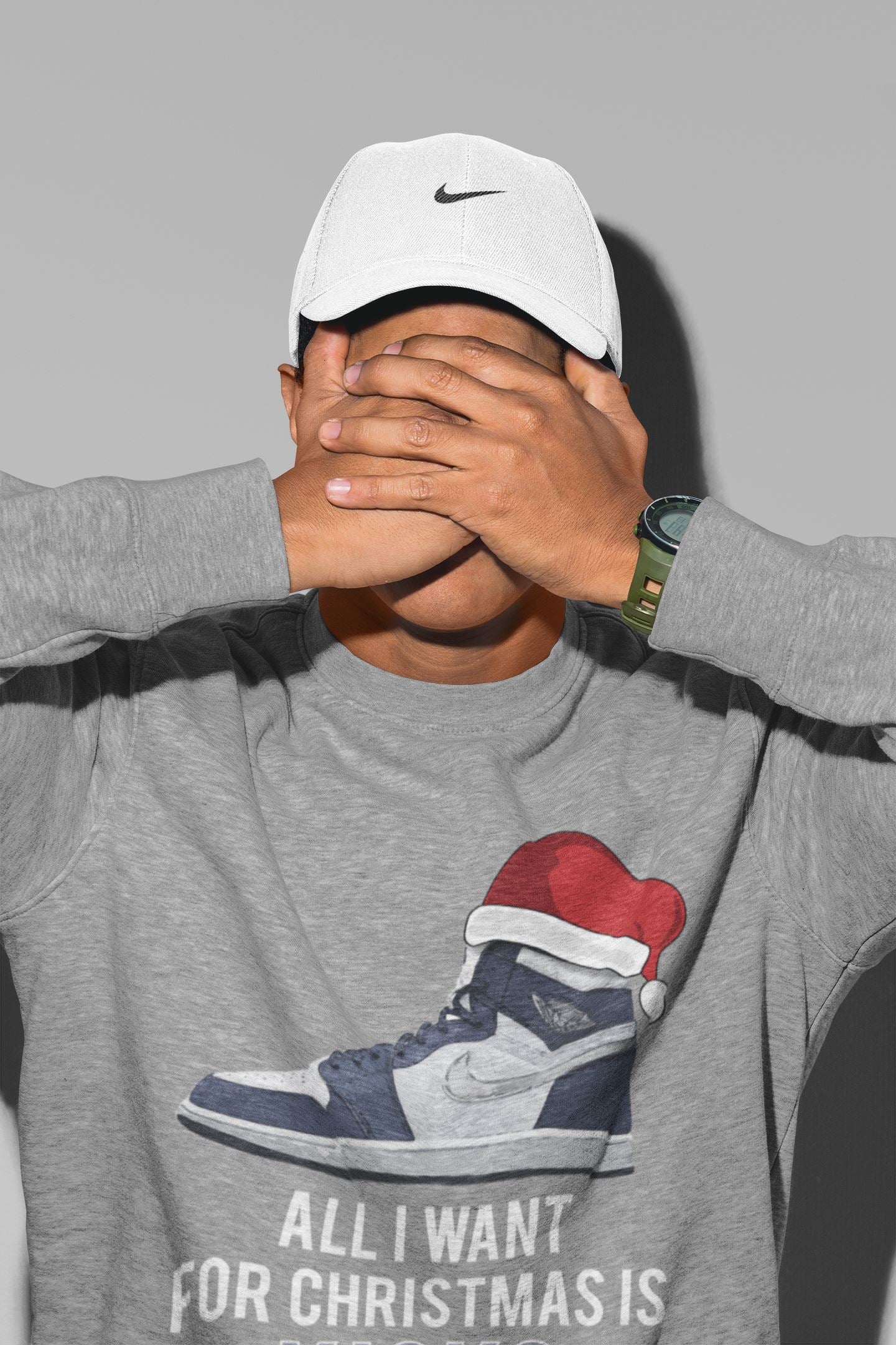 All I Want For Christmas Is Kicks Unisex Tops - Air Jordan 1 Midnight Navy