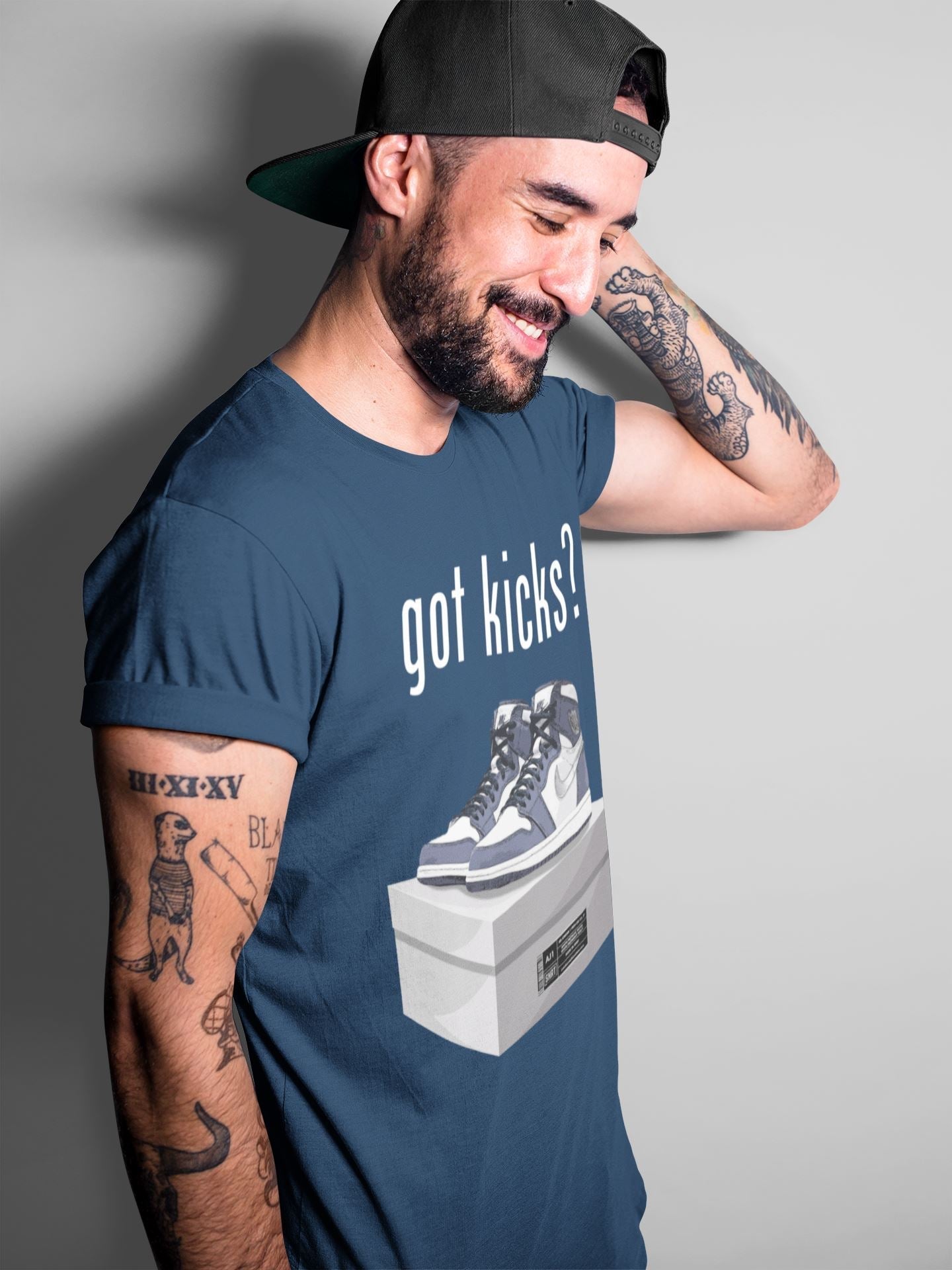 Got Kicks Unisex Tops - Air Jordan 1 Midnight Navy