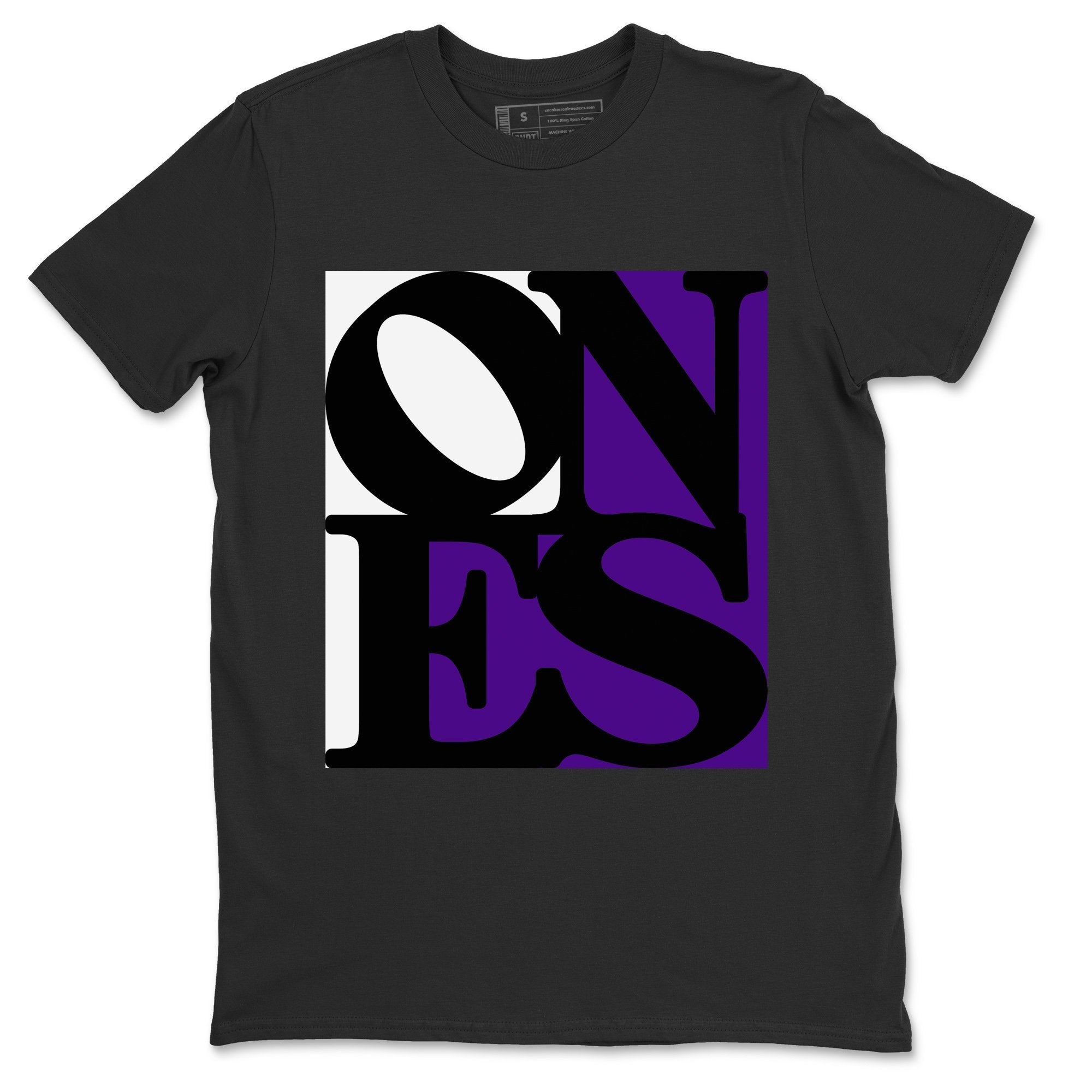 Ones Unisex Tops - Air Jordan 1 Court Purple