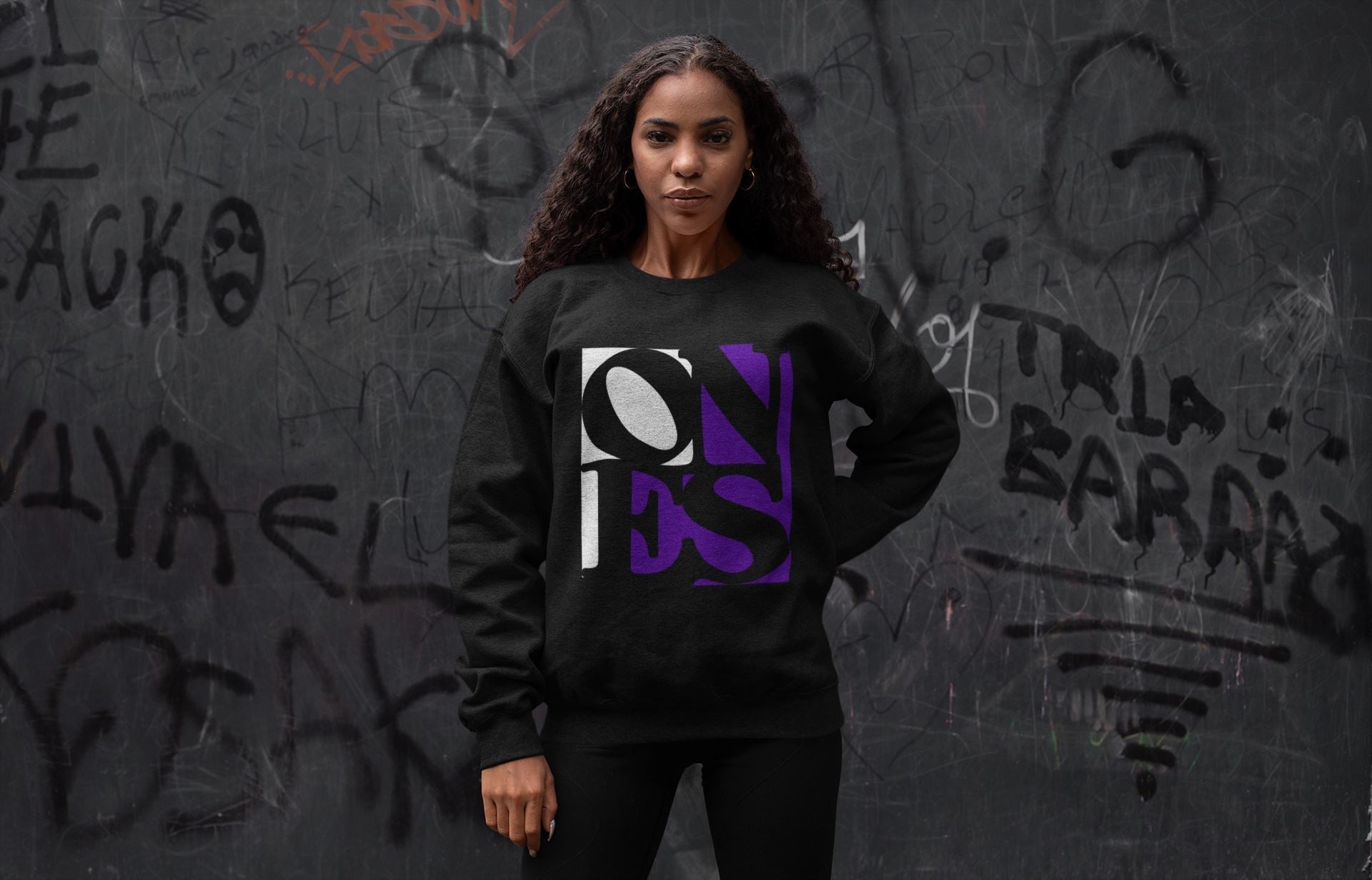 Ones Unisex Tops - Air Jordan 1 Court Purple