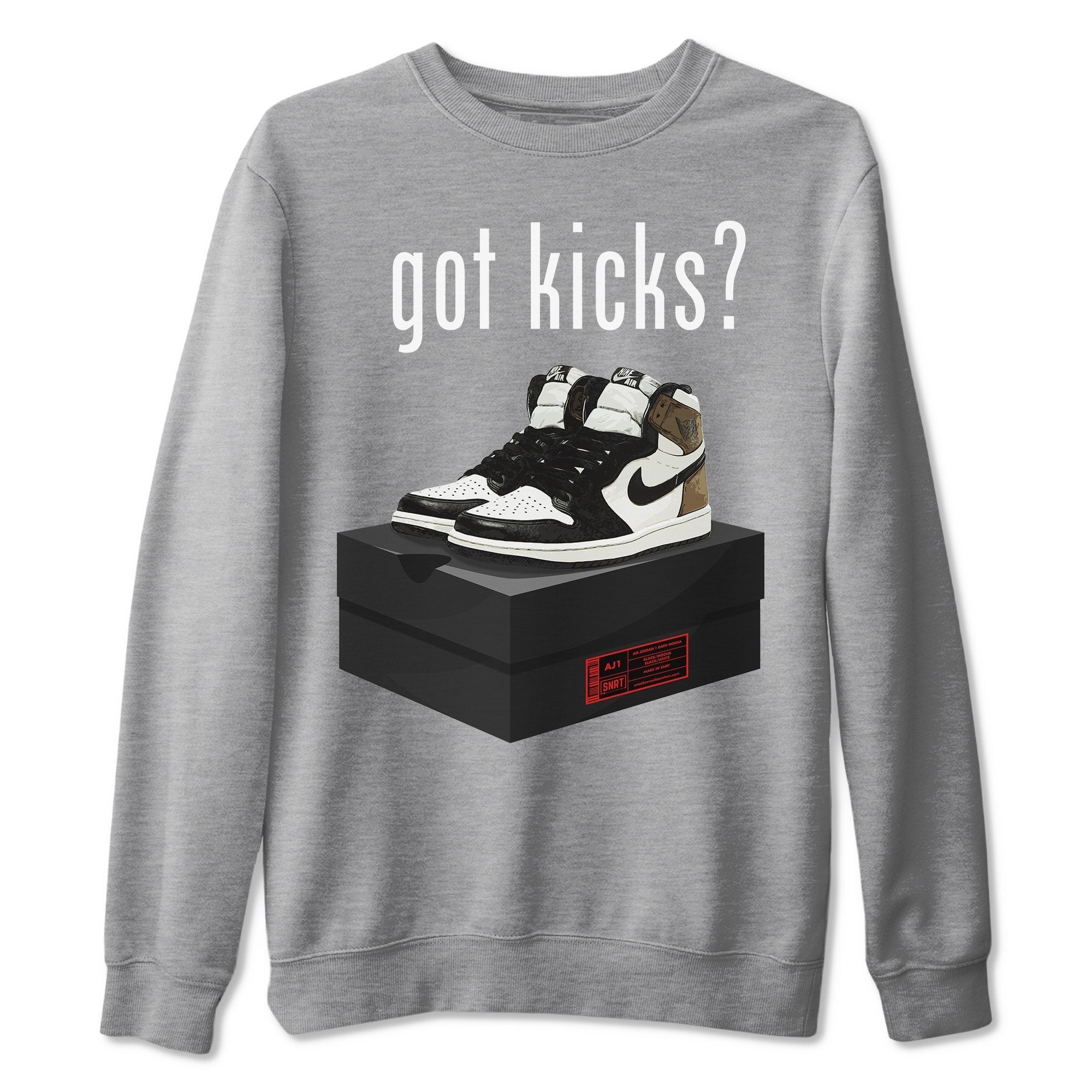 Got Kicks Unisex Tops - Air Jordan 1 Dark Mocha