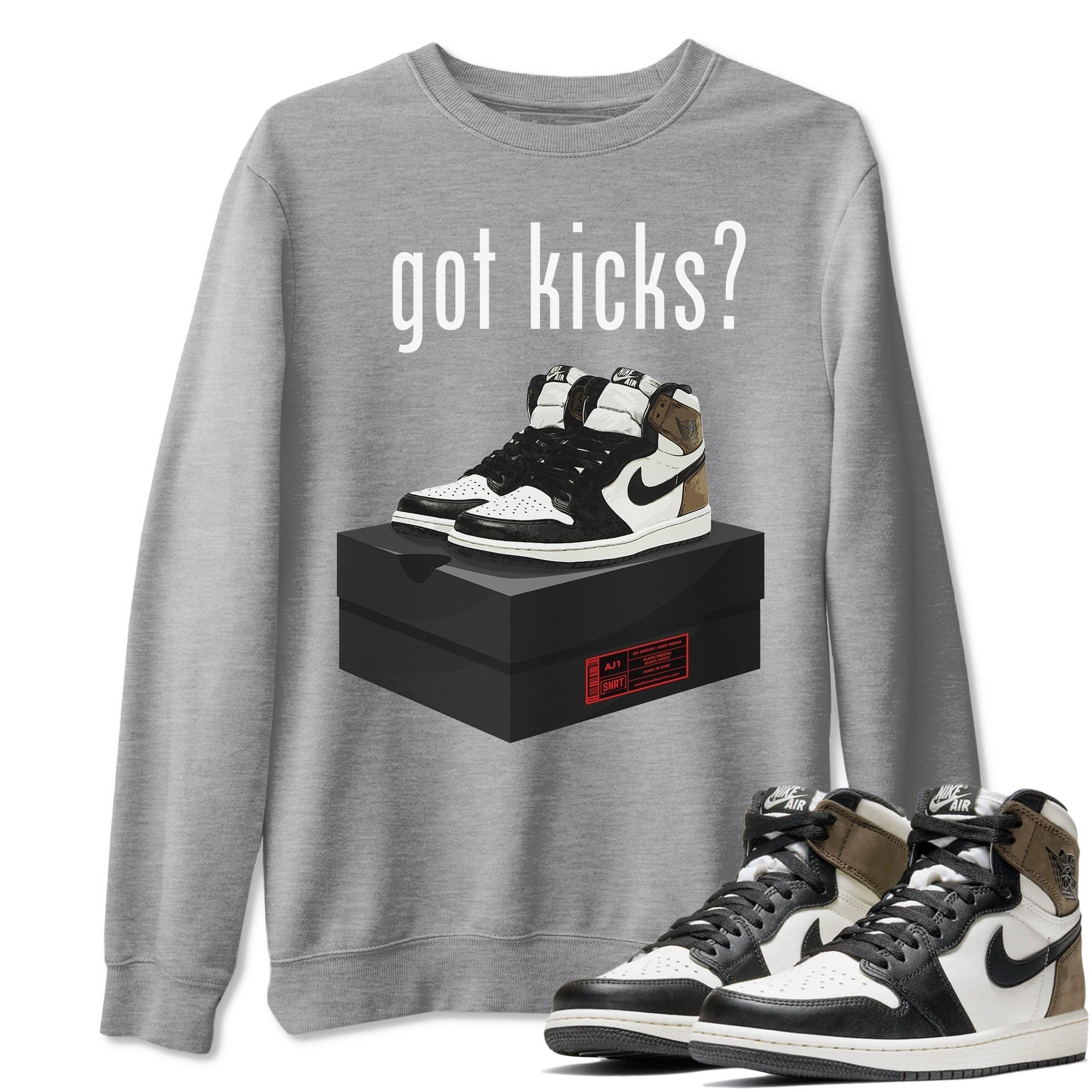 Got Kicks Unisex Tops - Air Jordan 1 Dark Mocha