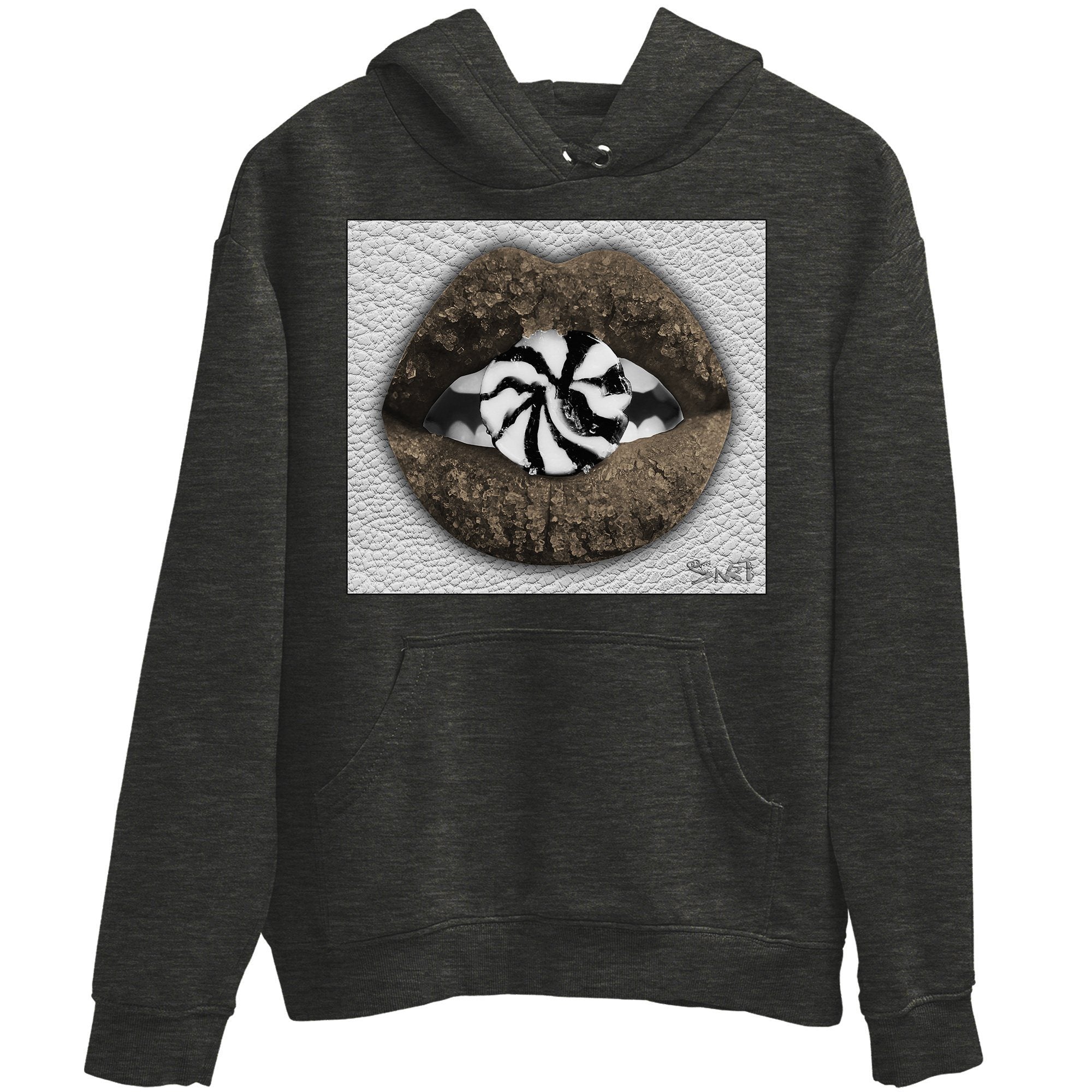 Lips Candy Unisex Tops - Air Jordan 1 Dark Mocha
