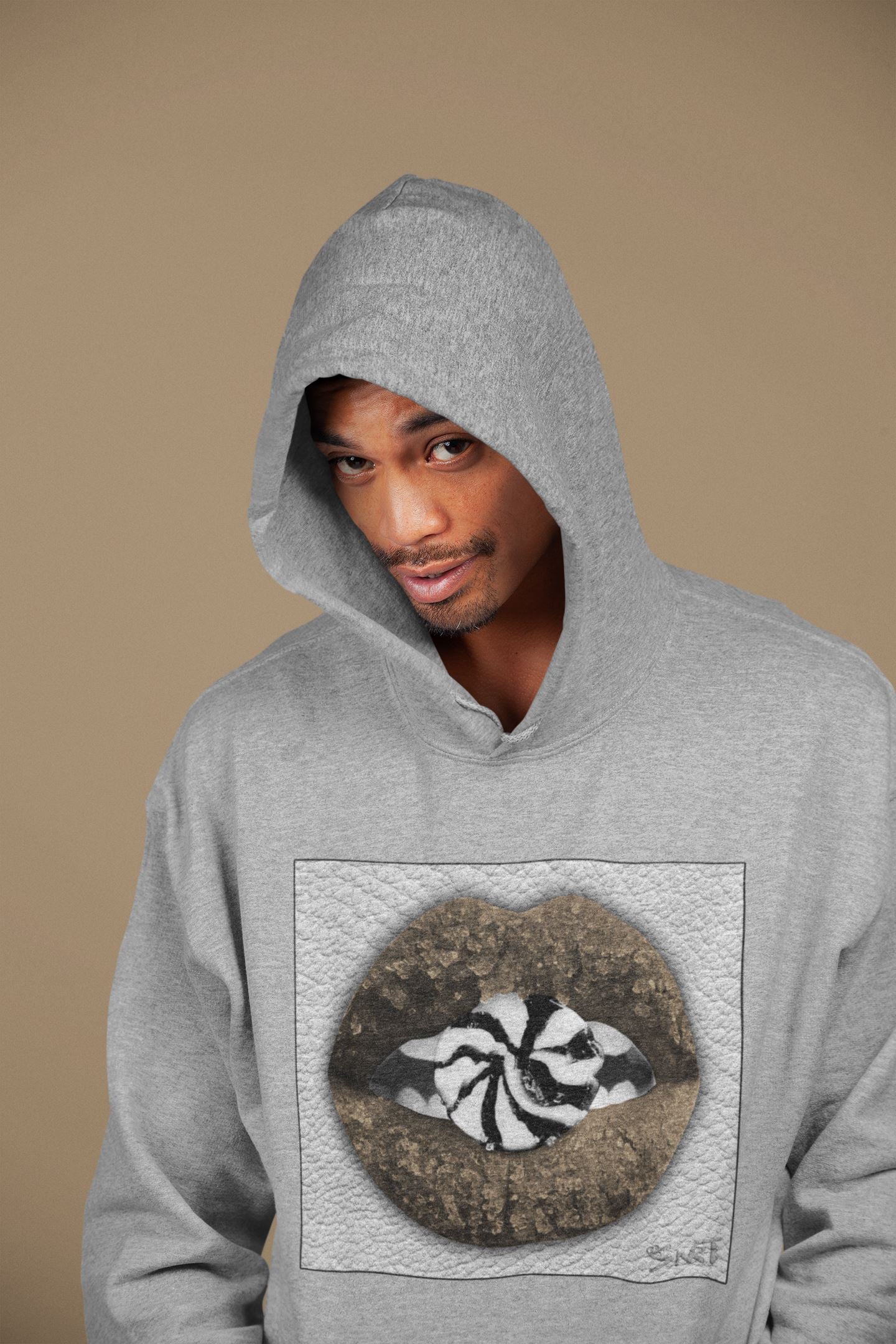 Lips Candy Unisex Tops - Air Jordan 1 Dark Mocha