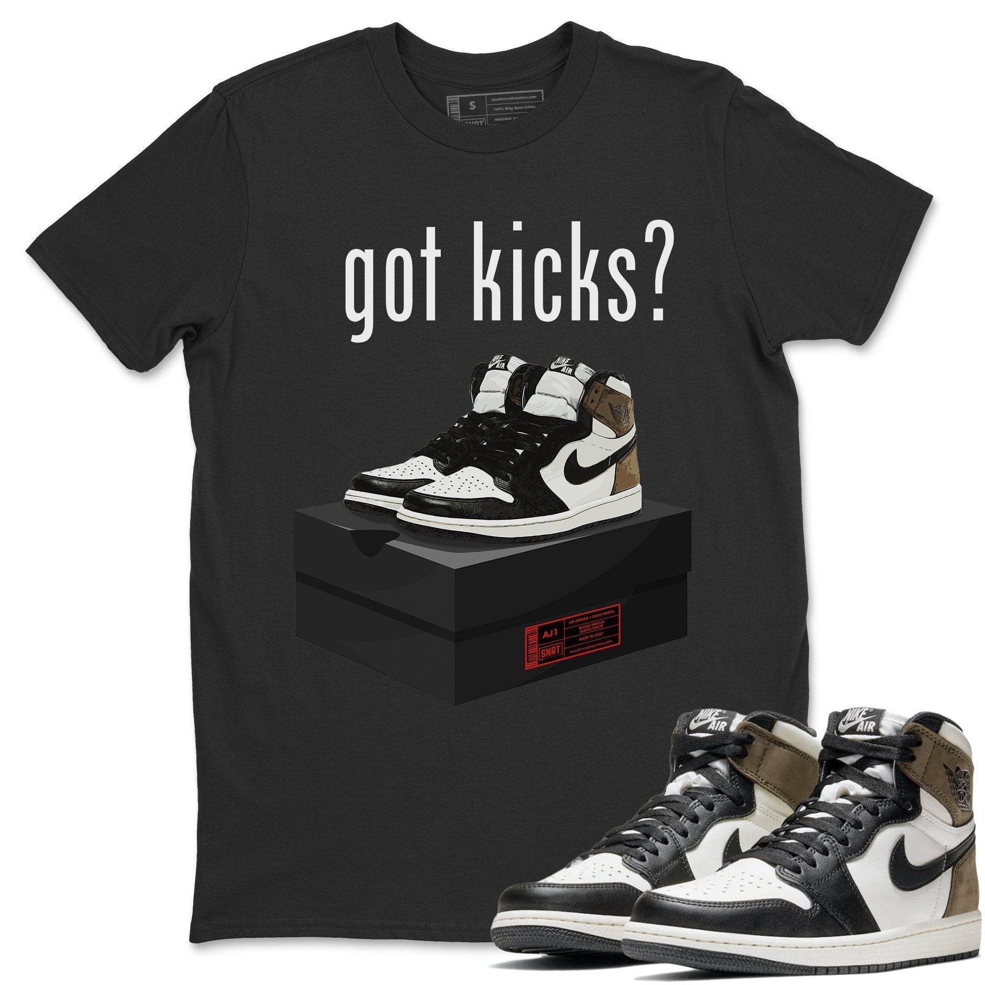 Got Kicks Unisex Tops - Air Jordan 1 Dark Mocha