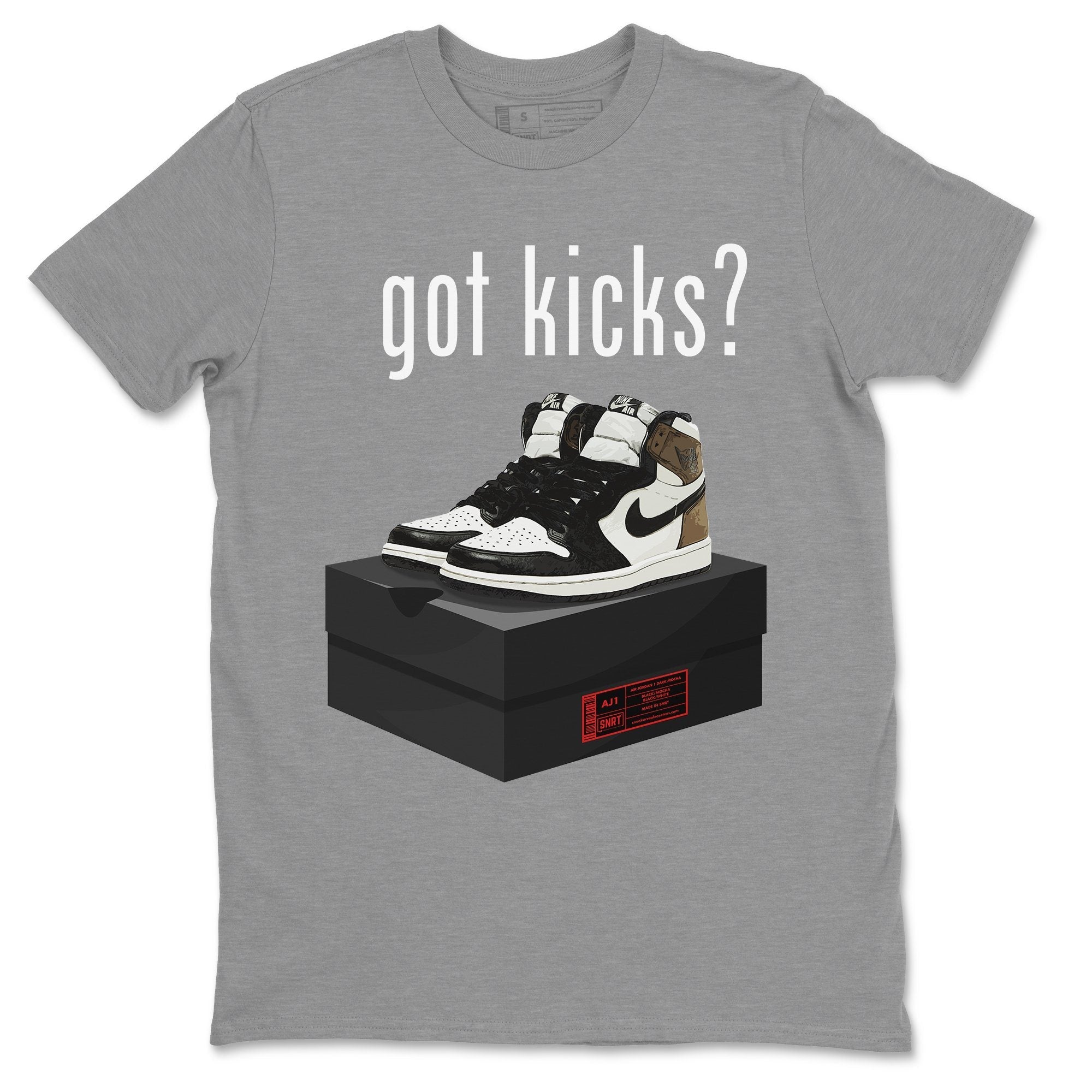 Got Kicks Unisex Tops - Air Jordan 1 Dark Mocha